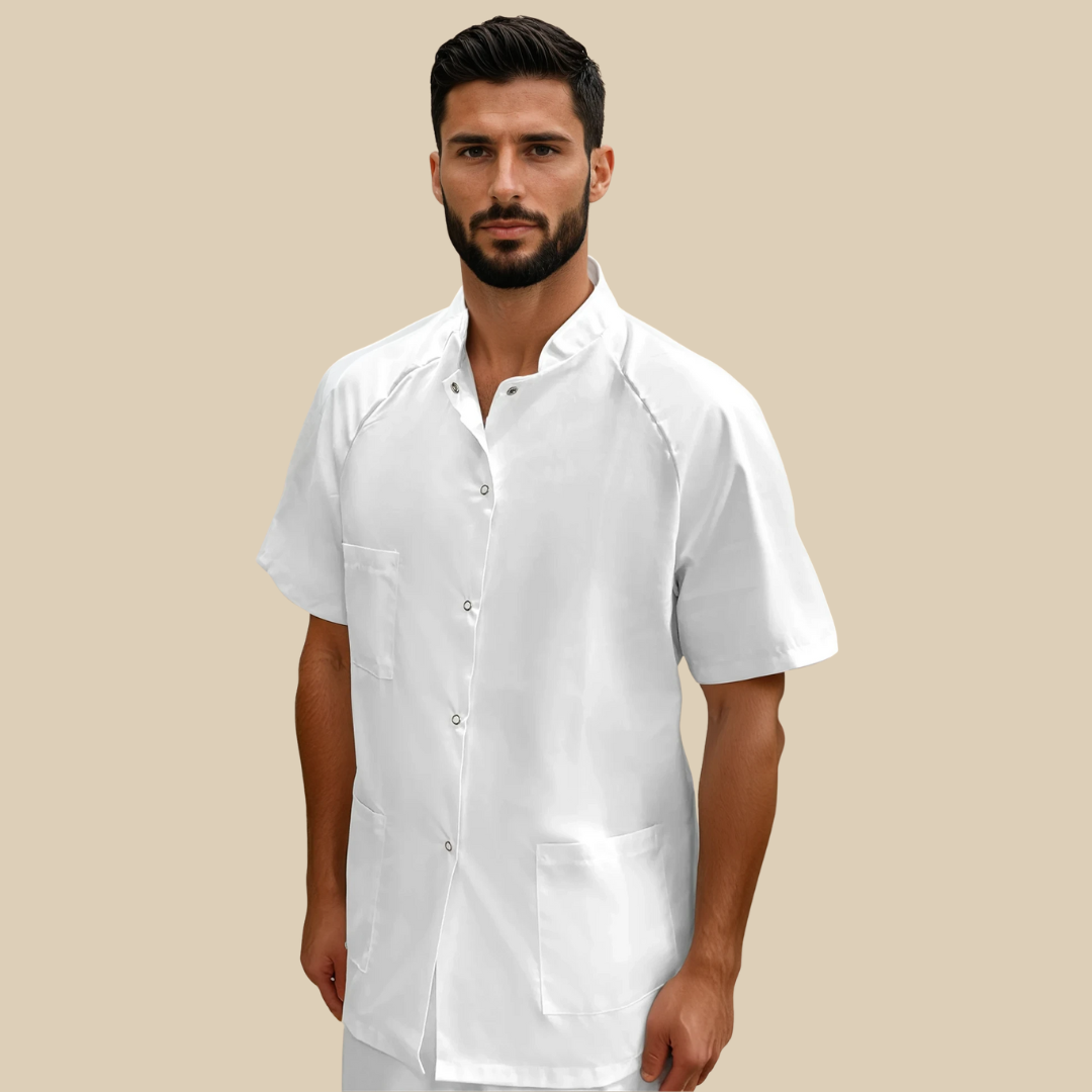 Ensemble Tunique médicale blanc 4642 + Pantalon 1020