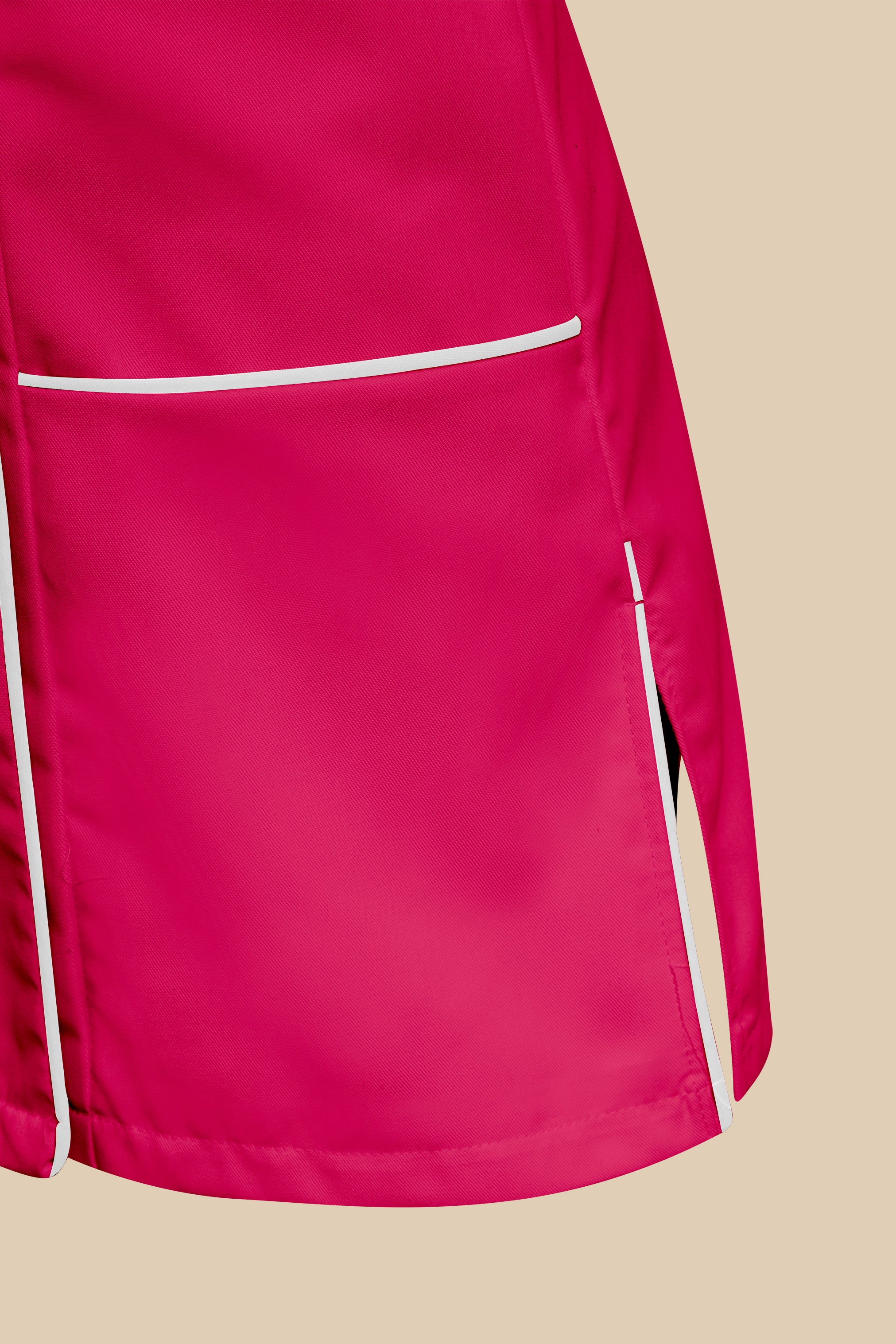 Blouse médicale femme fuchsia et blanc - SILA