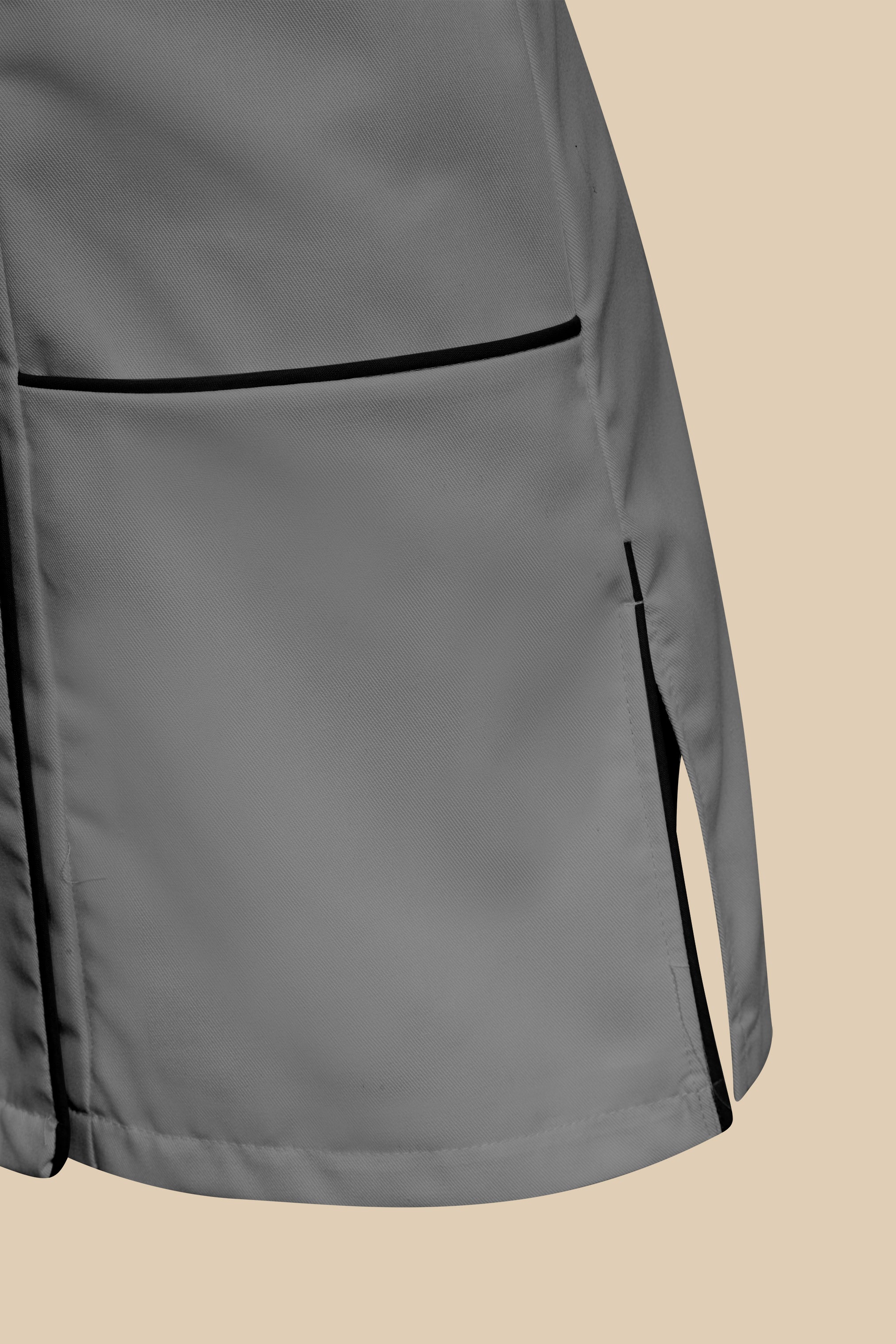 Blouse médicale femme gris et noir - SILA
