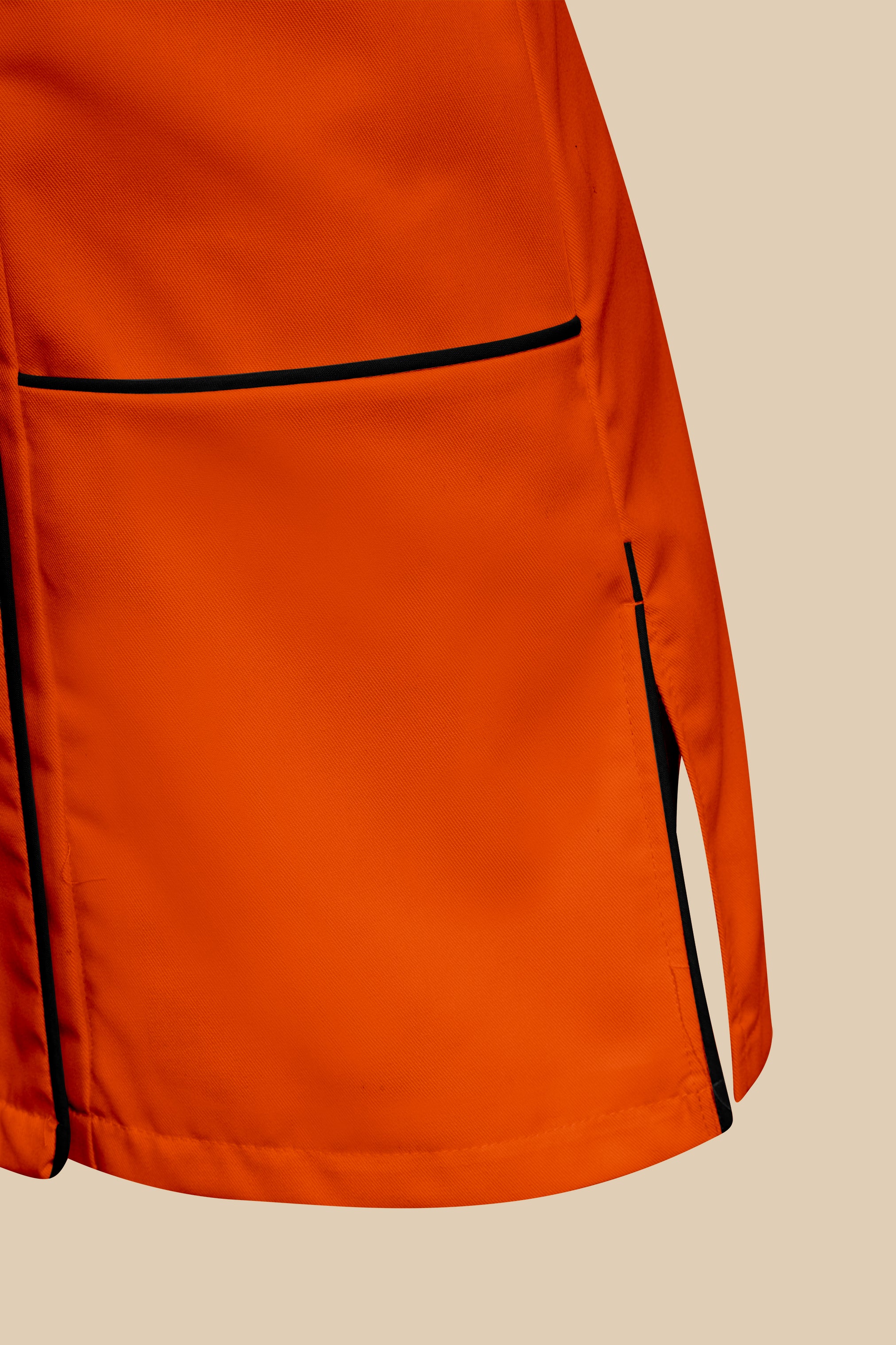 Blouse médicale femme orange et noir - SILA