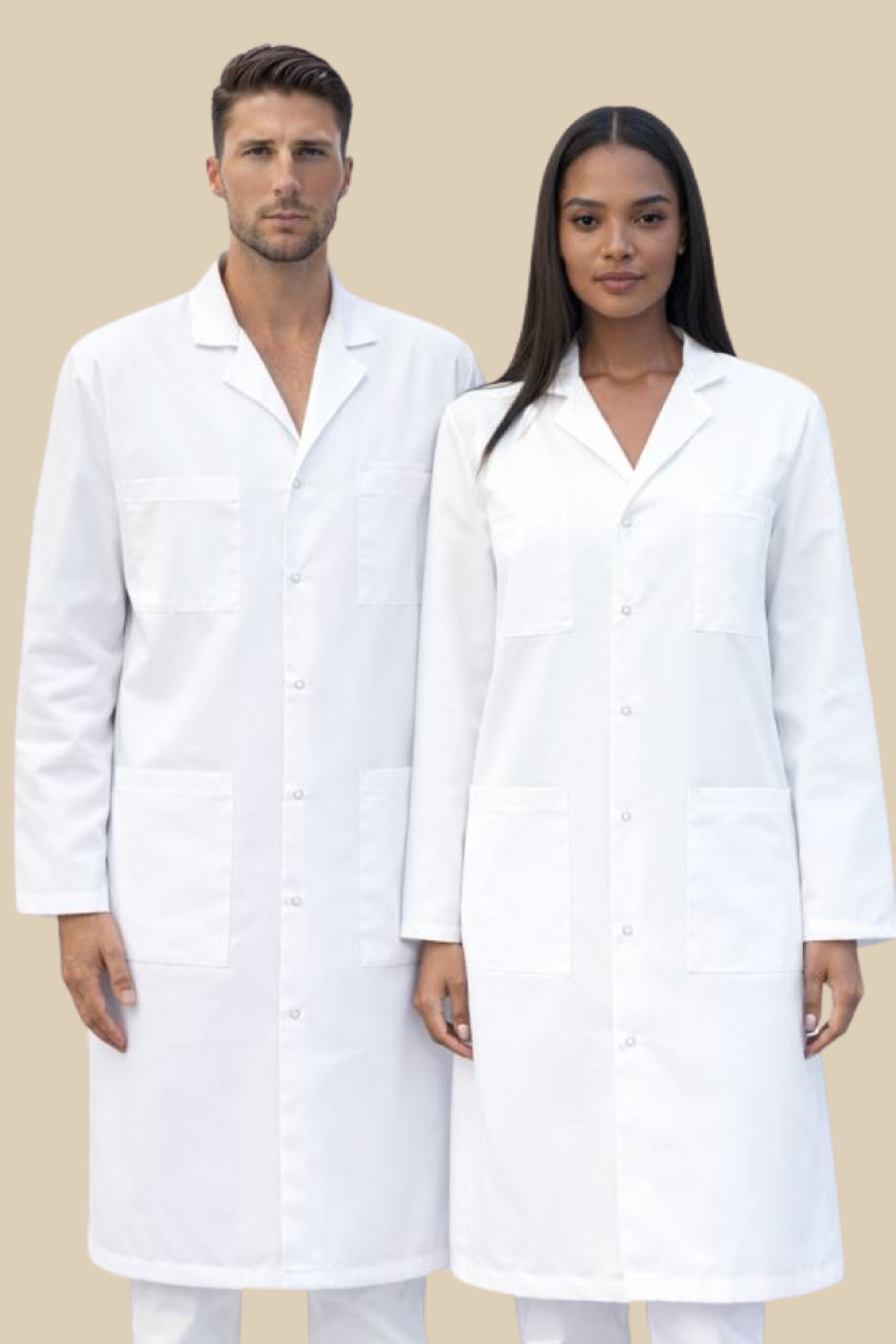 SRC Création Blouse Médicale Blouse Blanche Chimie mixte 100% coton - 7724