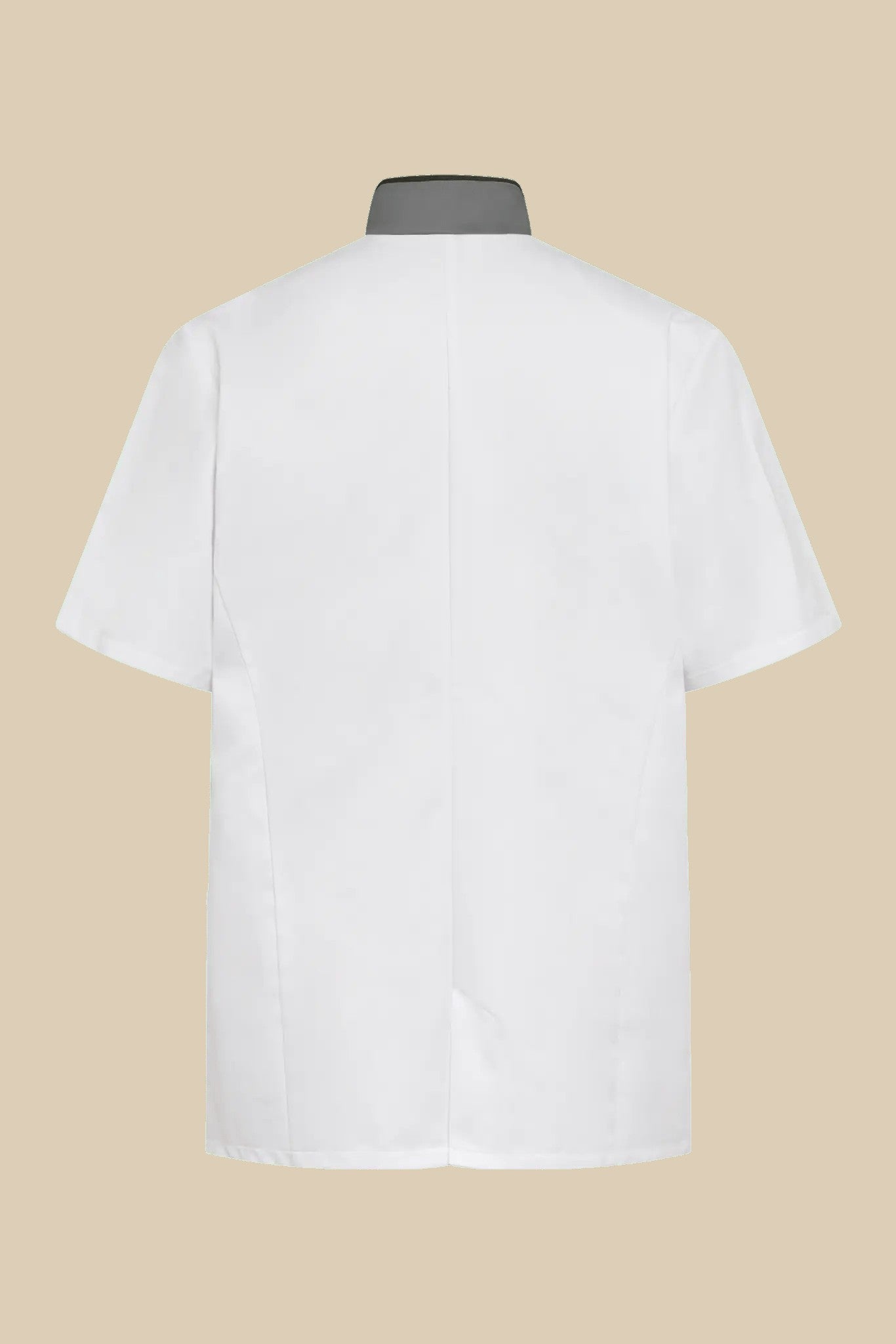 SRC Création Blouse Médicale Blouse médicale blanc et gris homme fermeture éclair - PRESPO
