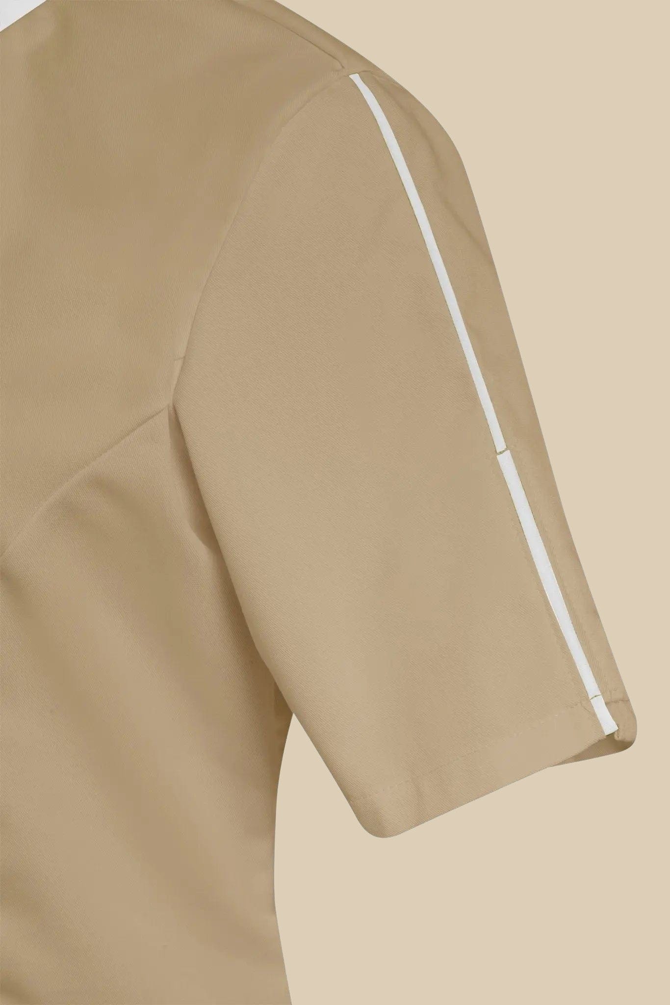 SRC Création Blouse Médicale Blouse médicale femme biscuit et blanc - SILA