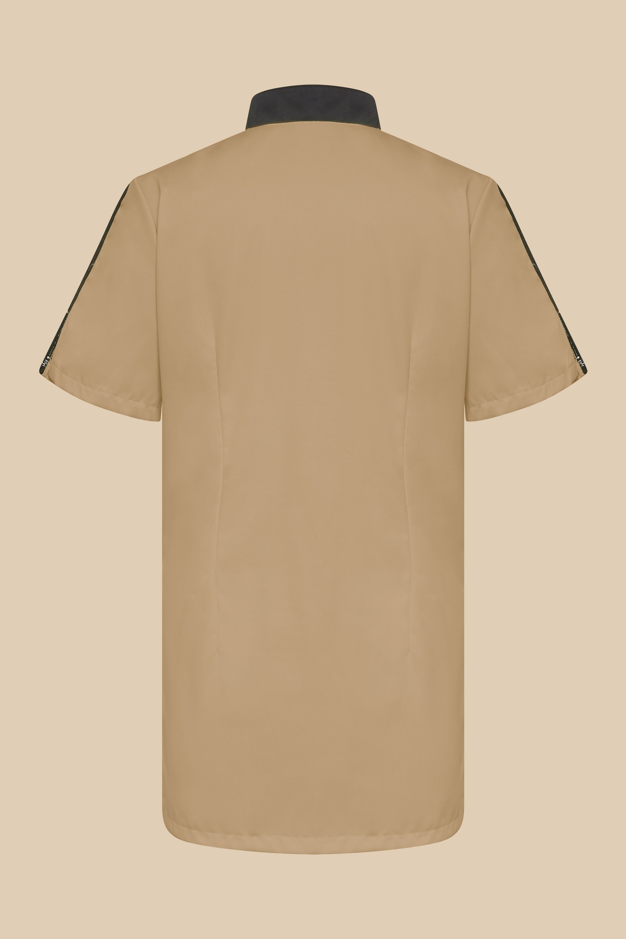 SRC Création Blouse Médicale Blouse médicale femme biscuit et noir - SAANA