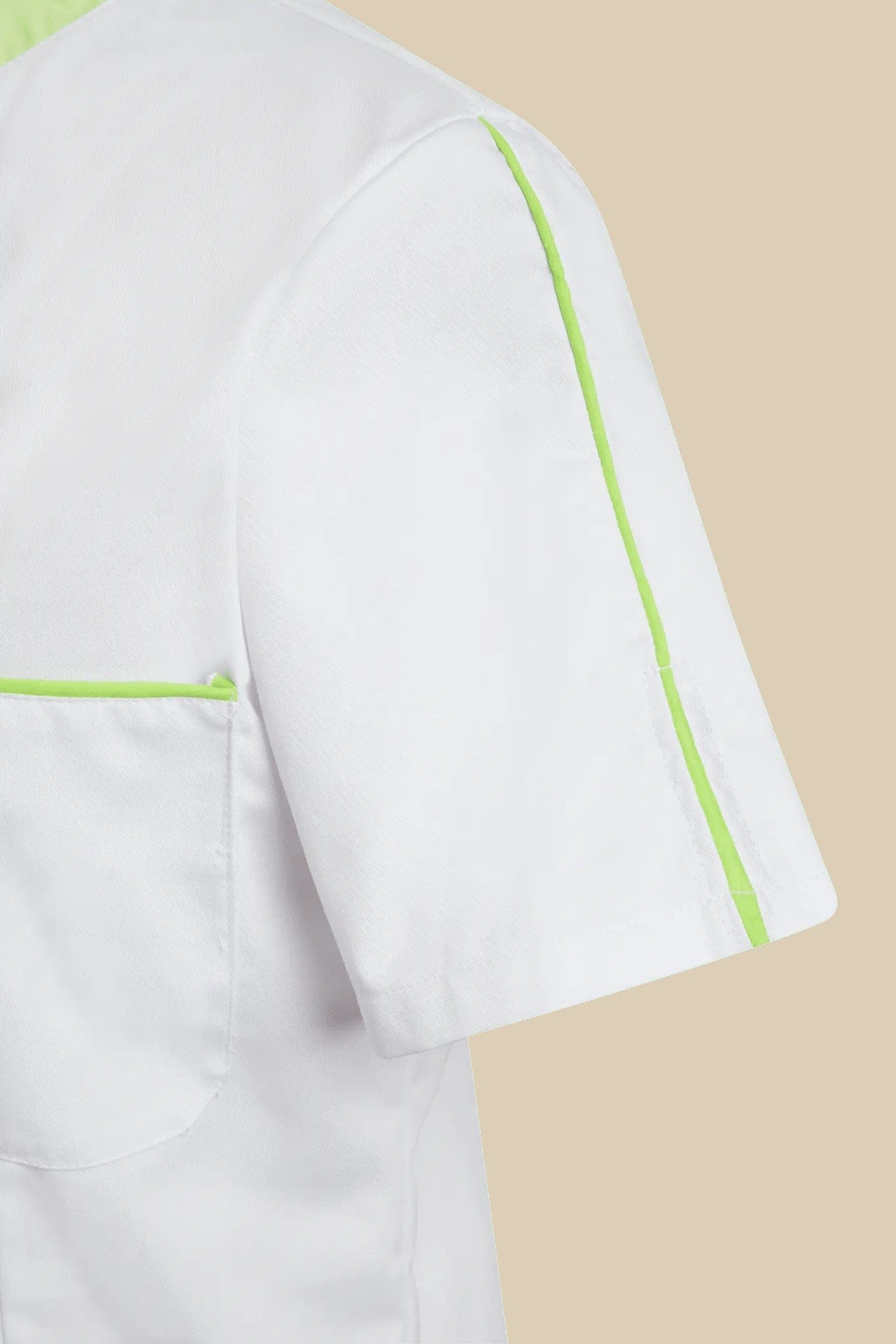 SRC Création Blouse Médicale Blouse médicale femme blanc et anis - SAANA