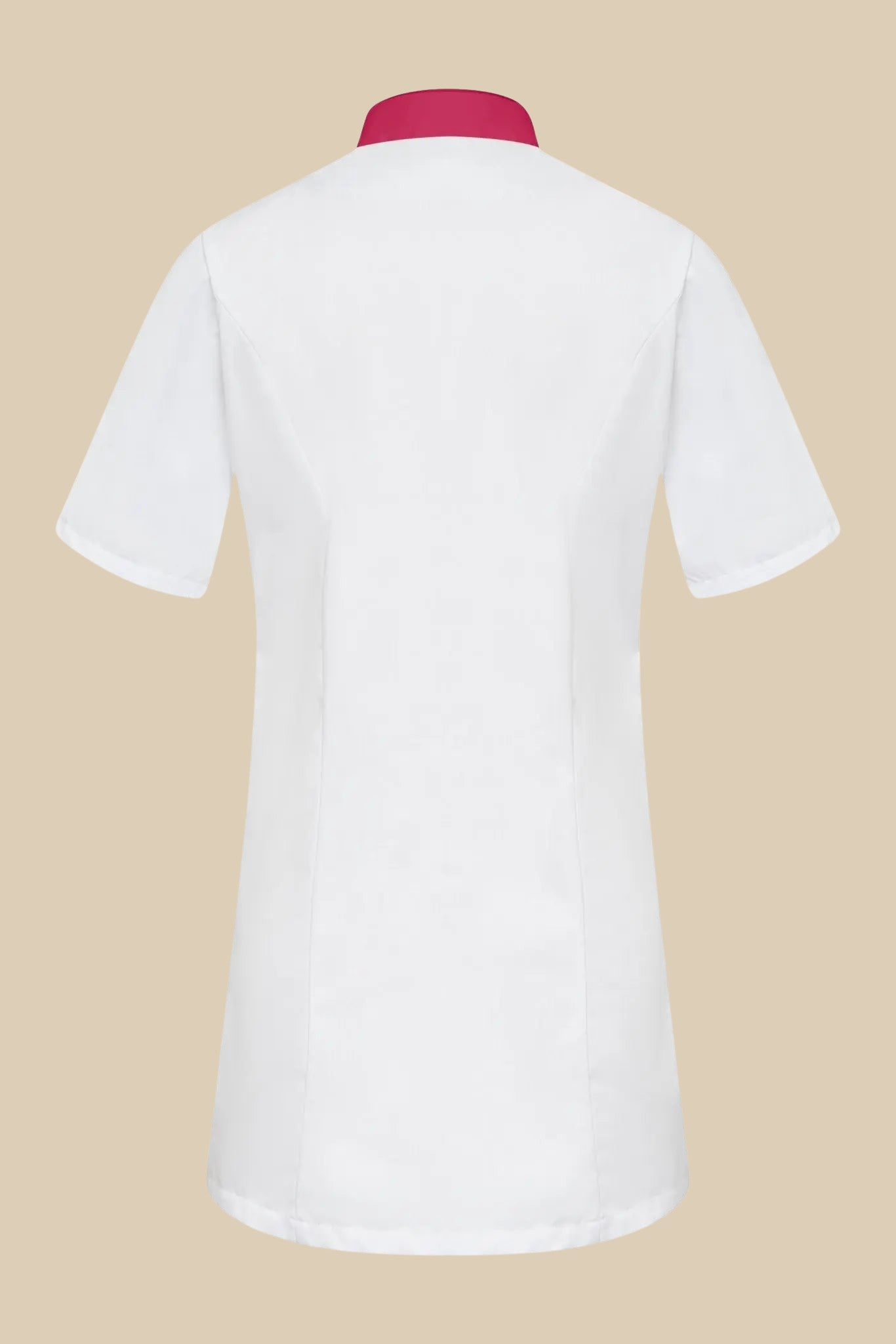 SRC Création Blouse Médicale Blouse médicale femme blanc et fuchsia - SILA
