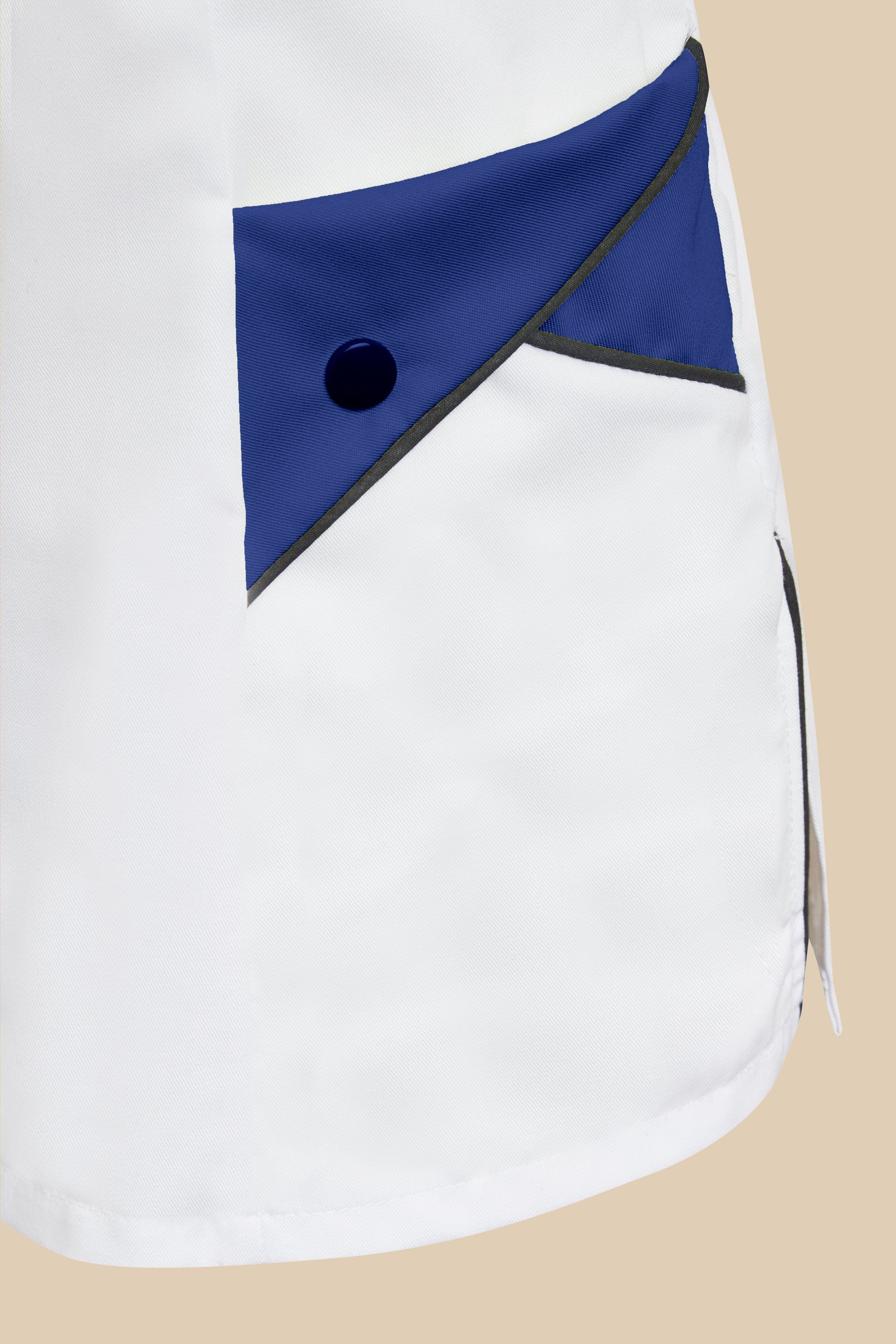 SRC Création Blouse Médicale Blouse médicale femme blanc et marine - NOLA