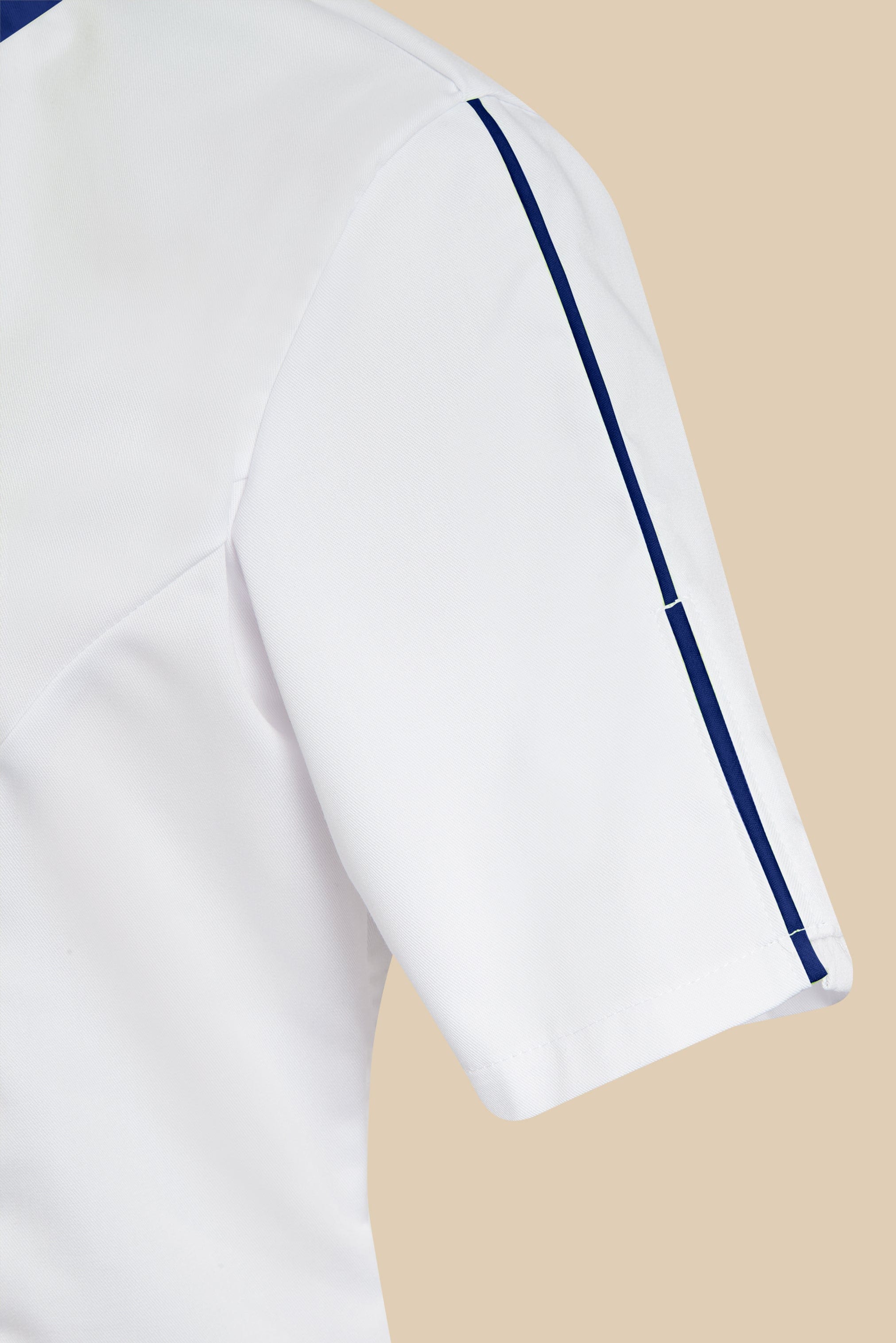 SRC Création Blouse Médicale Blouse médicale femme blanc et marine - SILA