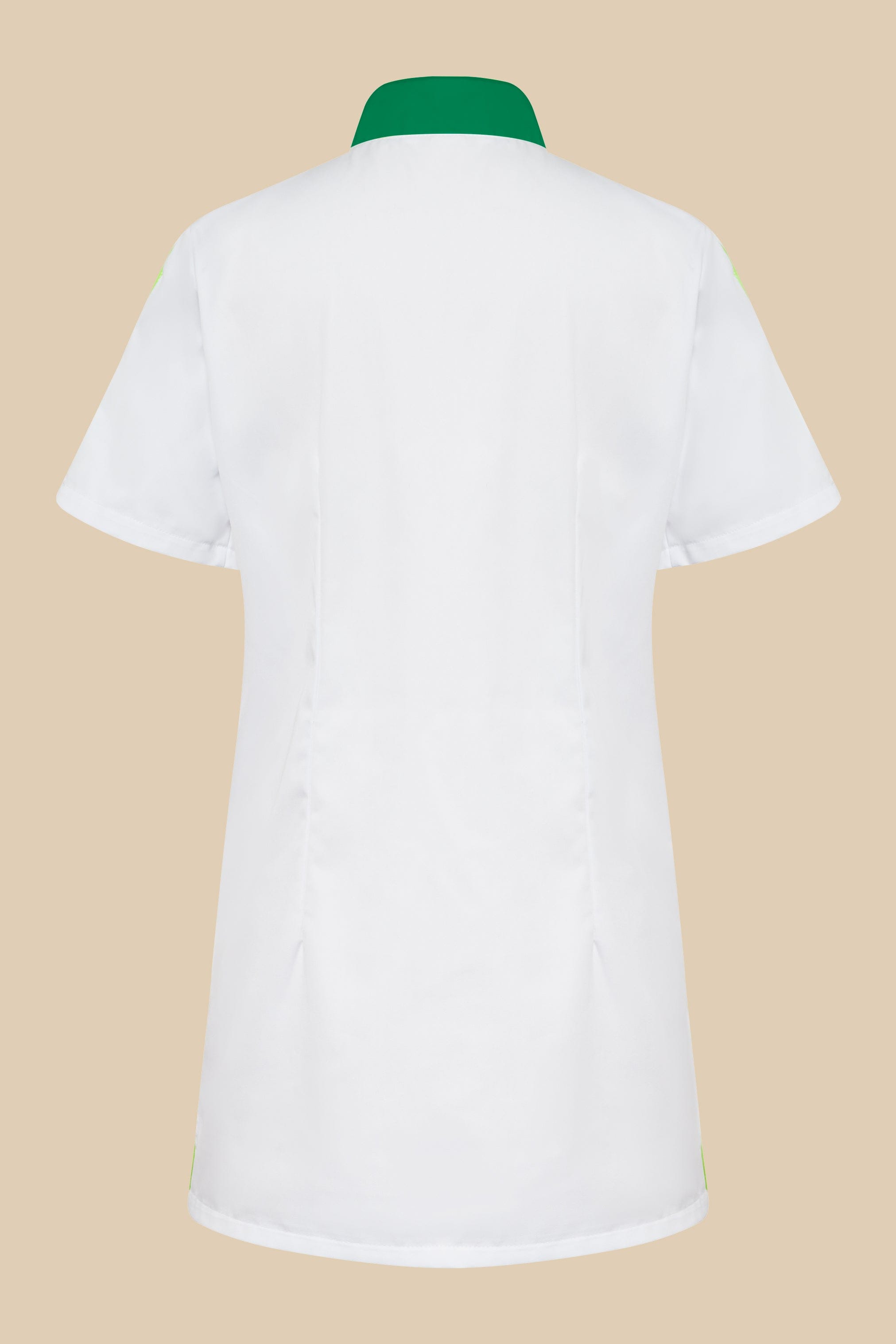SRC Création Blouse Médicale Blouse médicale femme blanc et vert - SAANA