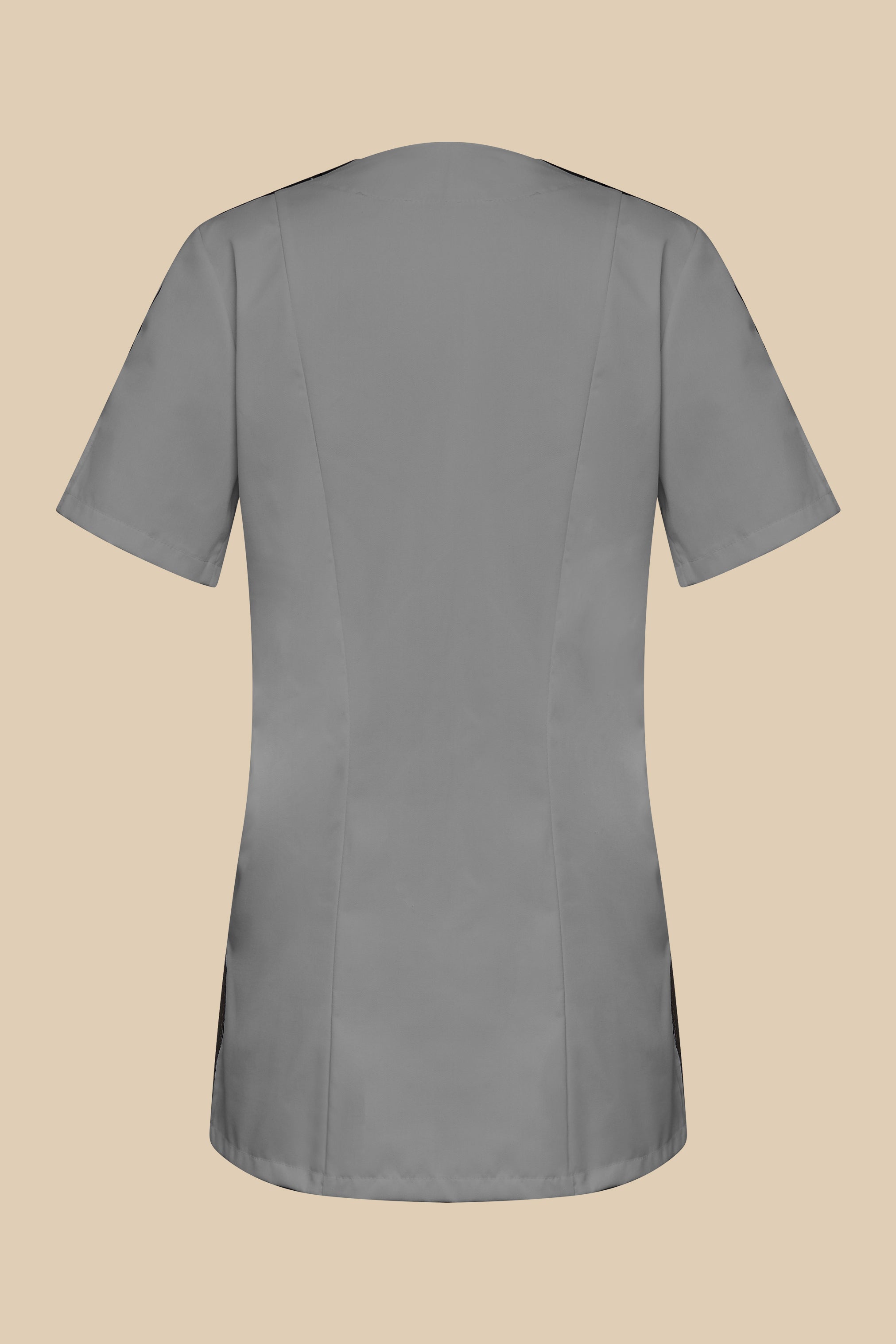 SRC Création Blouse Médicale Blouse médicale femme cintrée Gris/Noir/Blanc - LOKKA