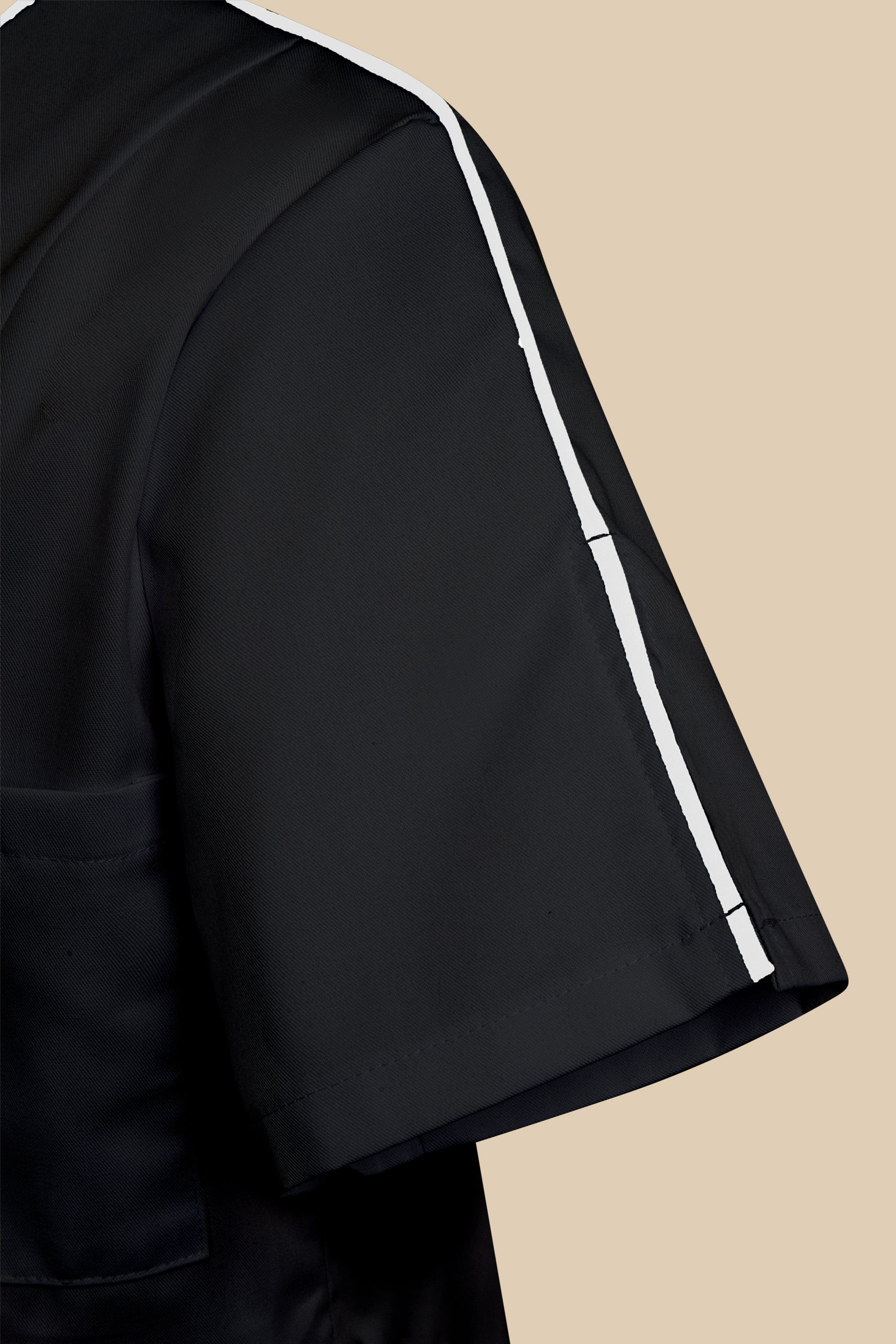 SRC Création Blouse Médicale Blouse médicale femme cintrée Noir/Blanc/Vert - LOKKA