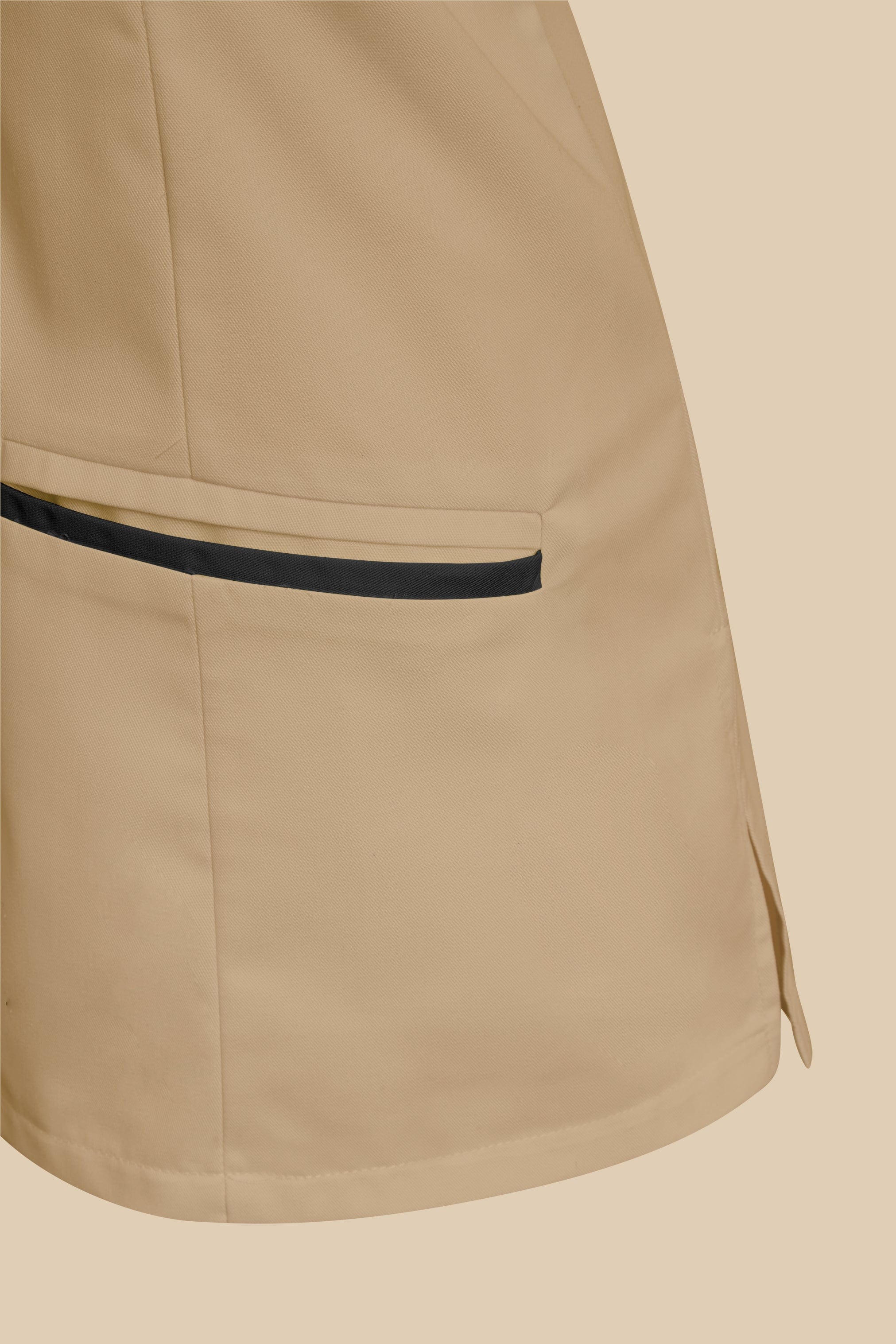 SRC Création Blouse Médicale Blouse médicale femme col V biscuit et noir - KOSA