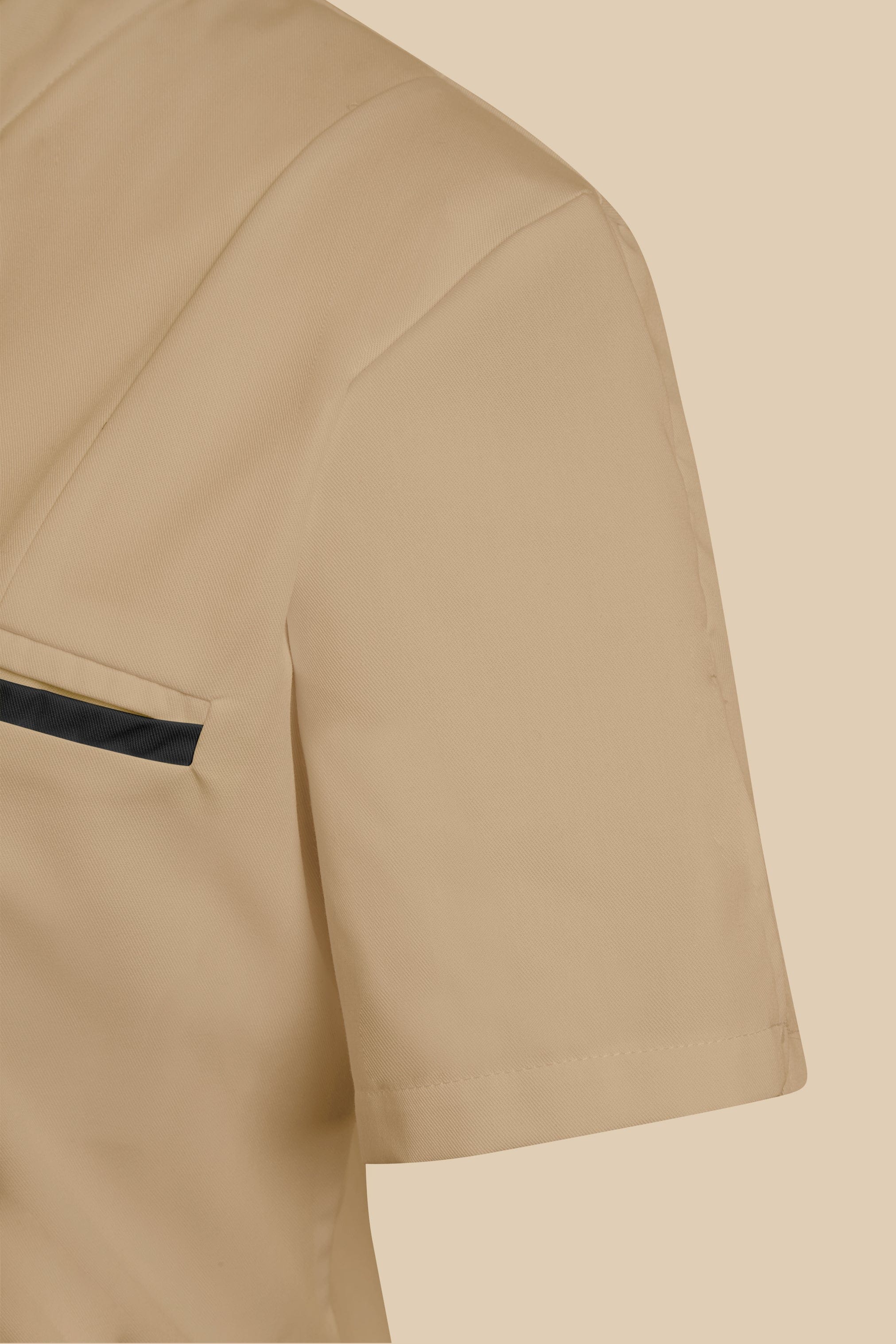 SRC Création Blouse Médicale Blouse médicale femme col V biscuit et noir - KOSA