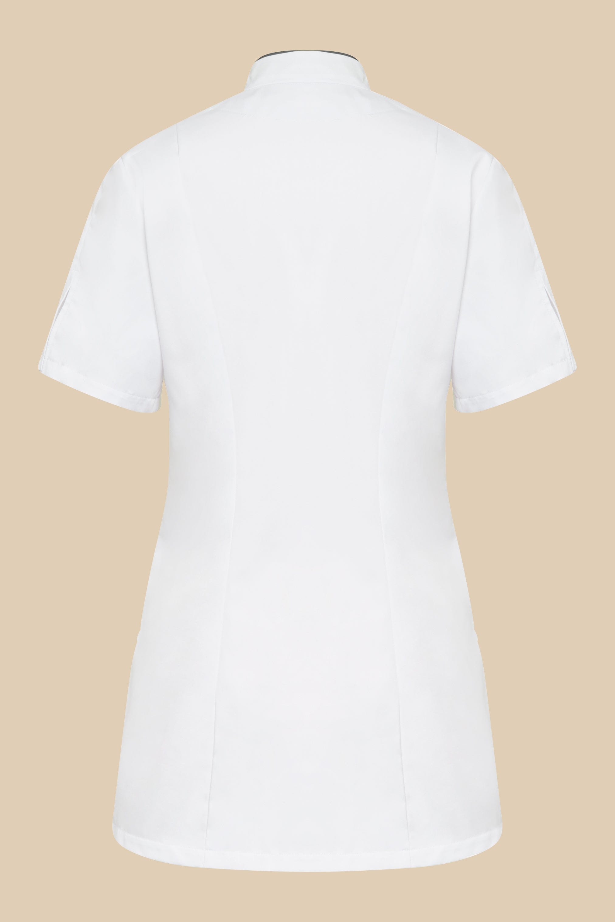 SRC Création Blouse Médicale Blouse médicale femme col V blanc et gris - KOSA