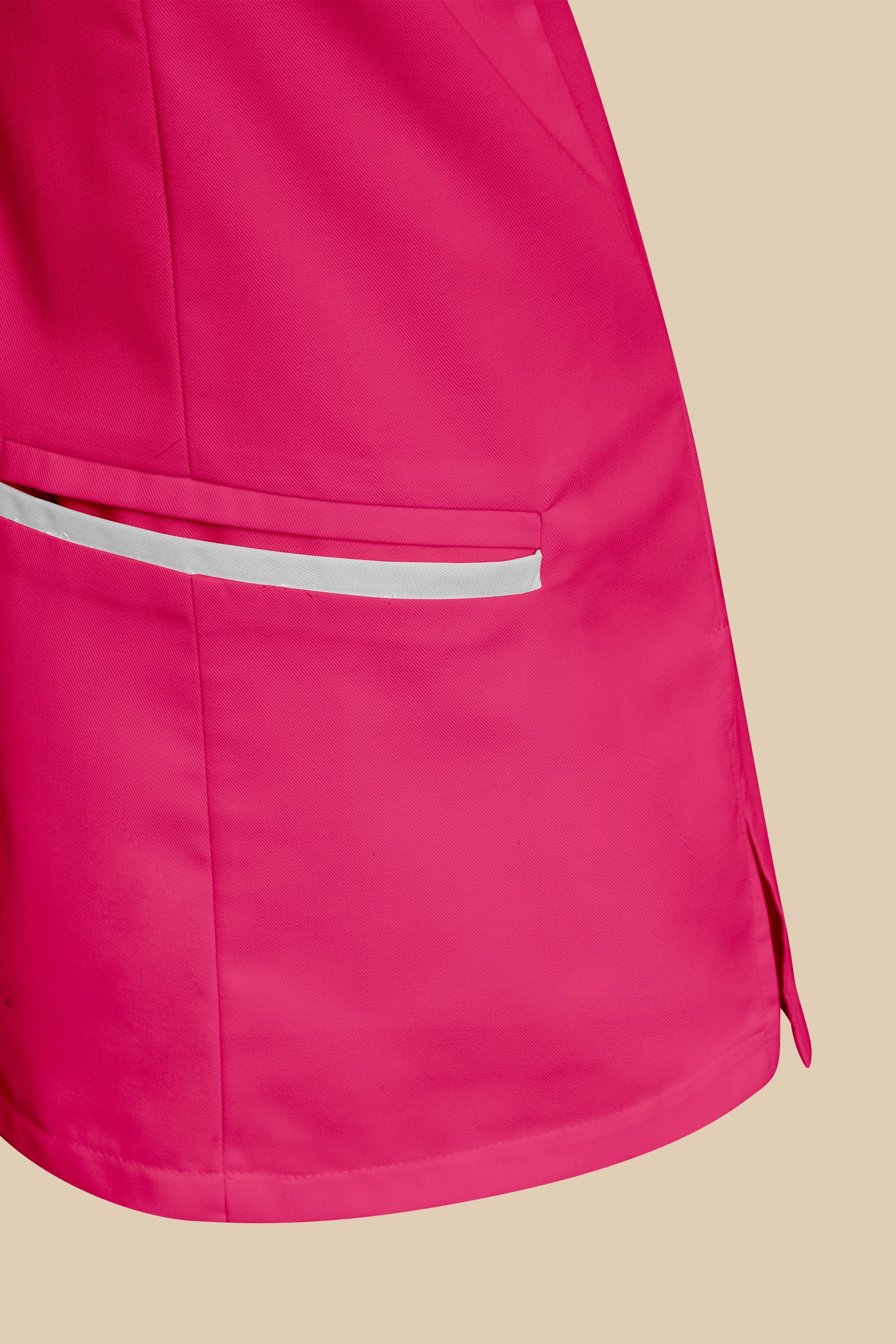 SRC Création Blouse Médicale Blouse médicale femme col V fuchsia et blanc - KOSA