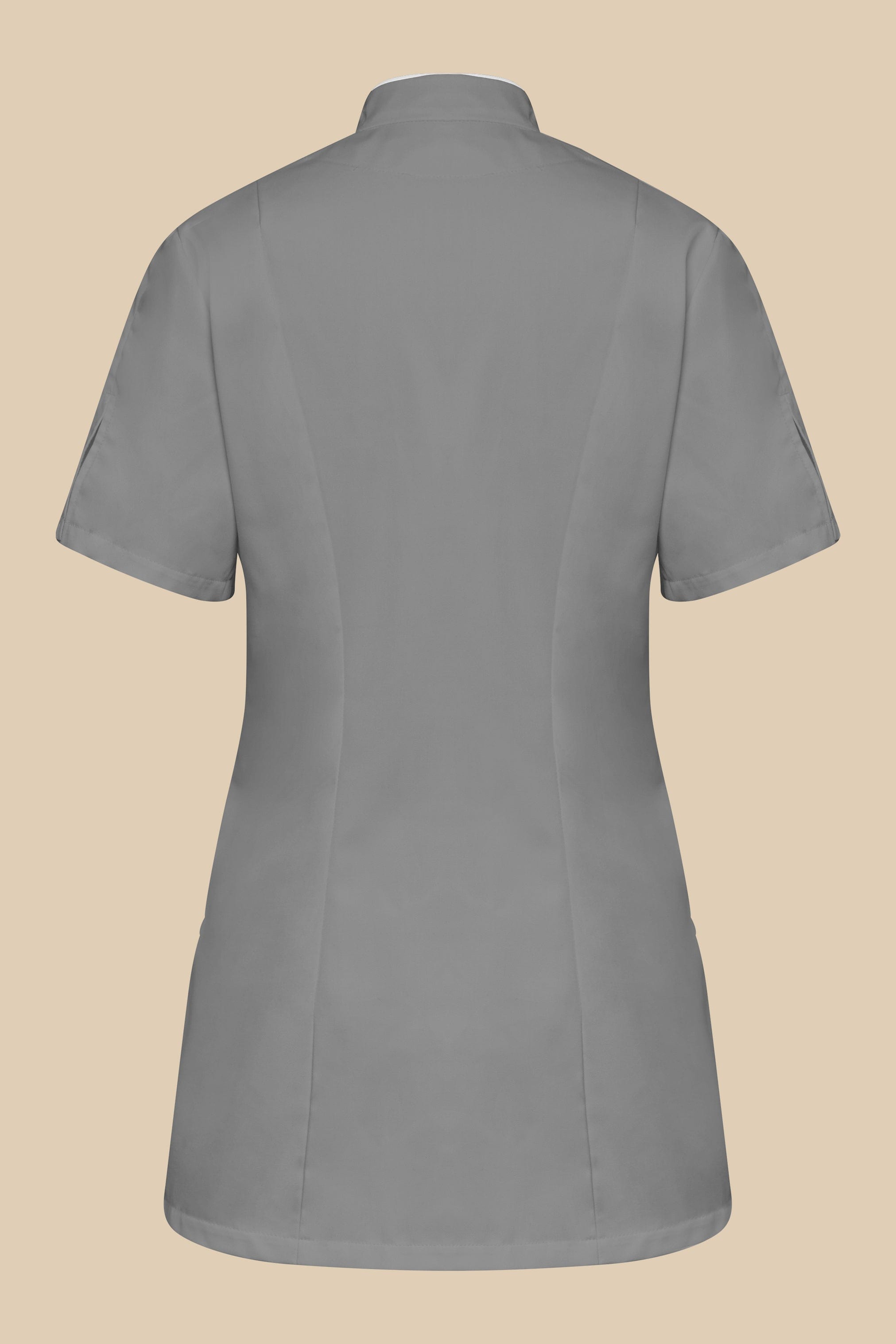 SRC Création Blouse Médicale Blouse médicale femme col V gris et blanc - KOSA