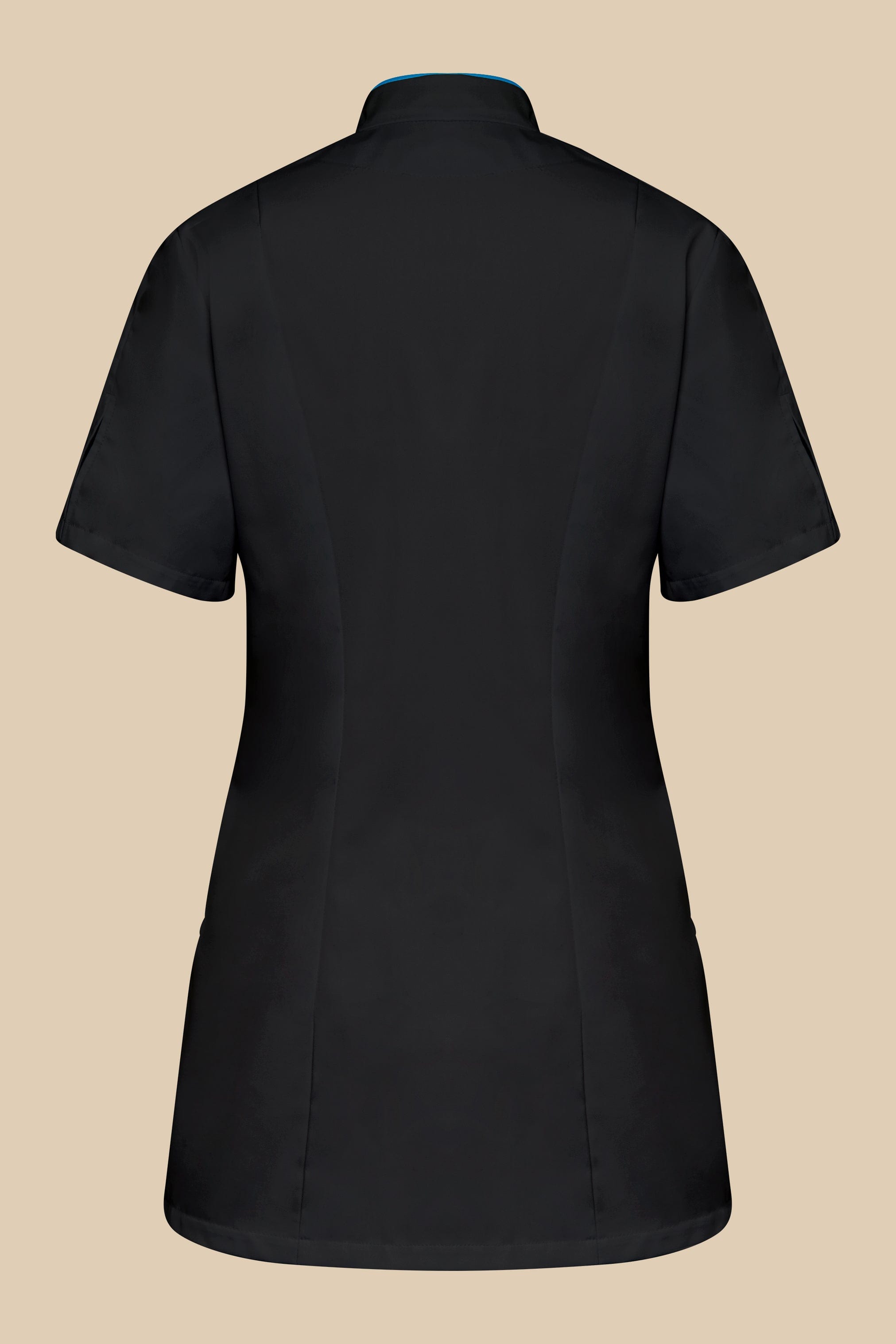 SRC Création Blouse Médicale Blouse médicale femme col V noir et turquoise - KOSA