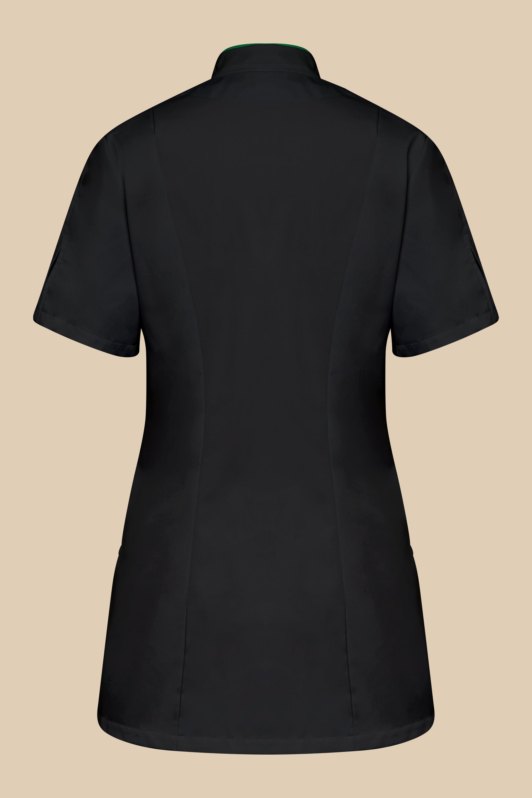 SRC Création Blouse Médicale Blouse médicale femme col V noir et vert - KOSA