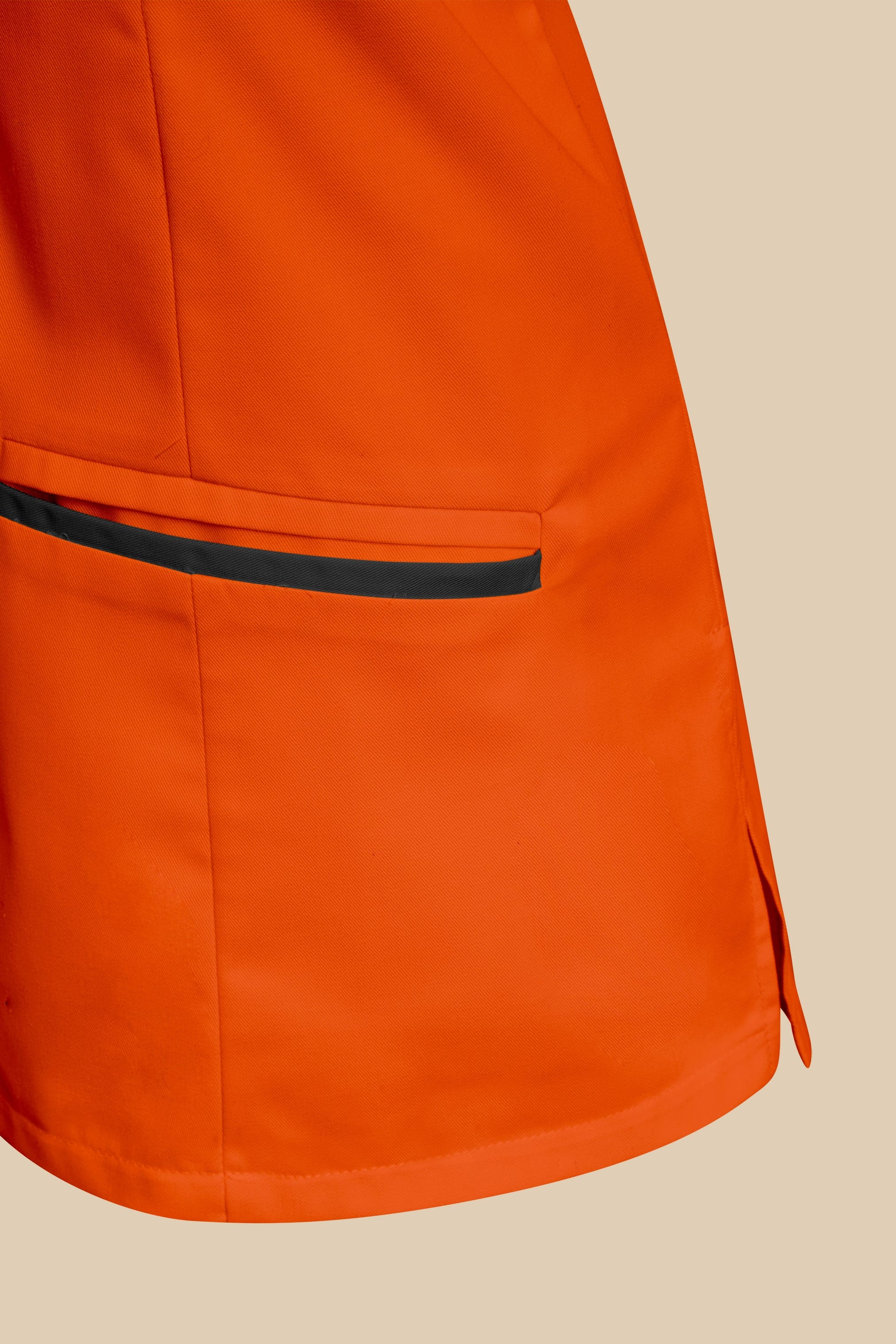 SRC Création Blouse Médicale Blouse médicale femme col V orange et noir - KOSA
