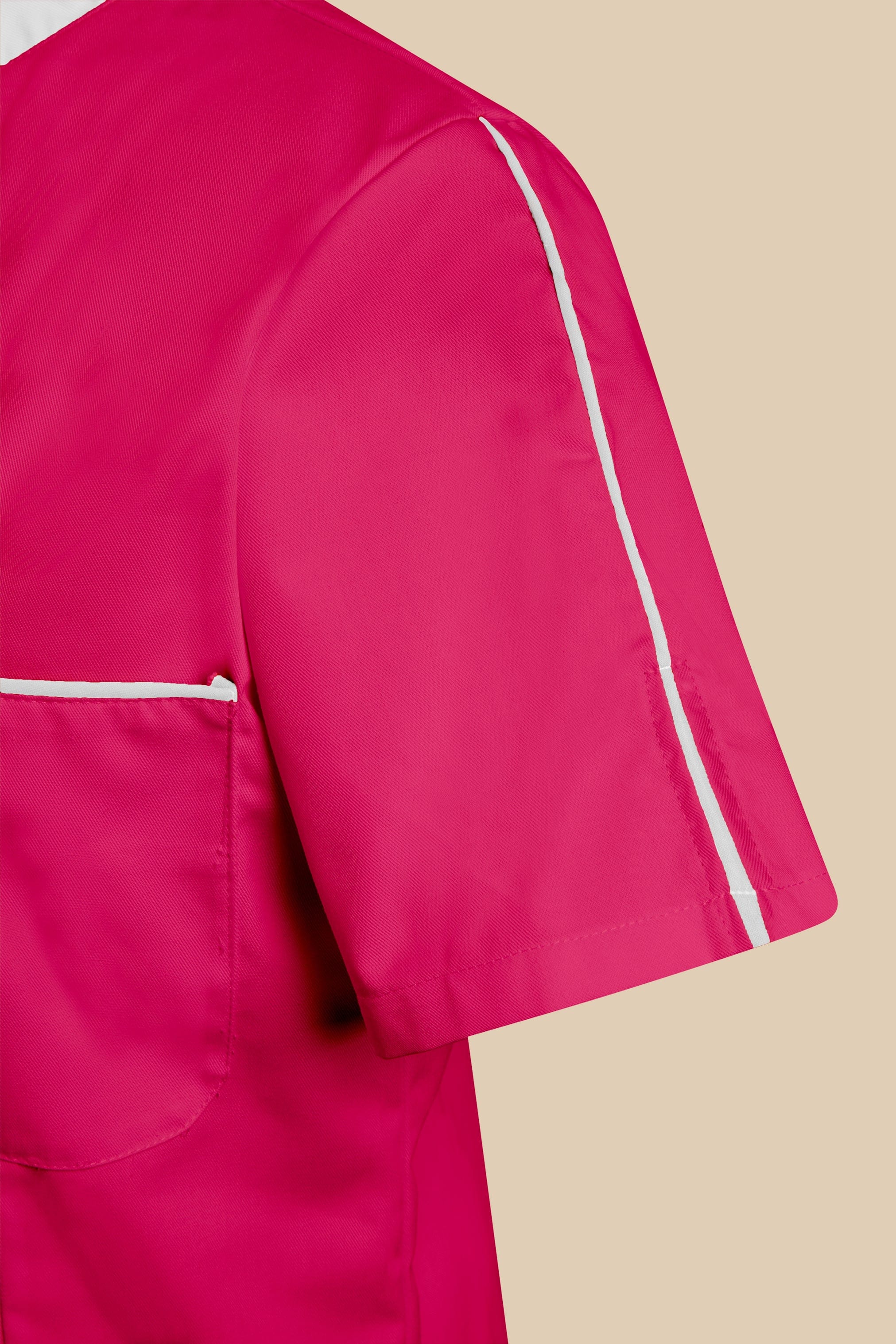 SRC Création Blouse Médicale Blouse médicale femme fuchsia et blanc - SAANA