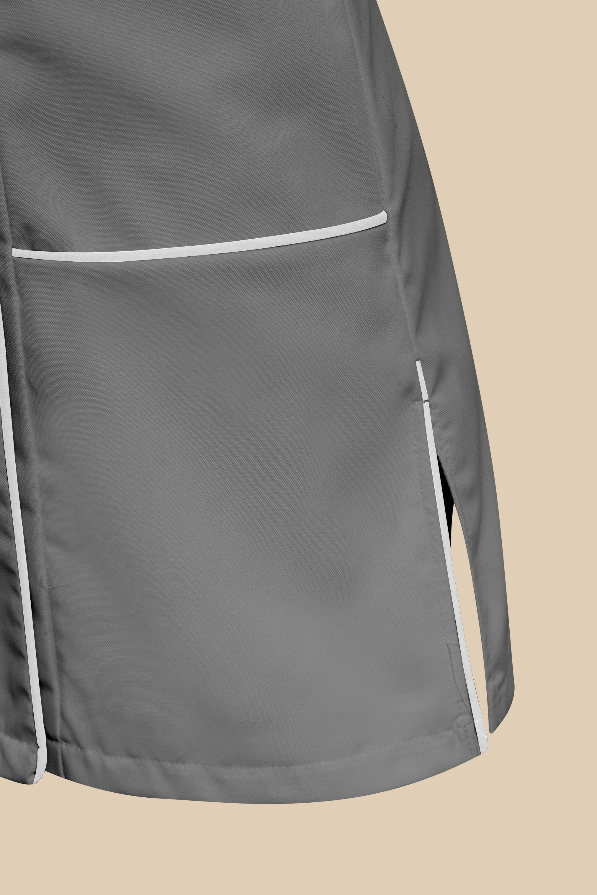 SRC Création Blouse Médicale Blouse médicale femme gris et blanc - SILA