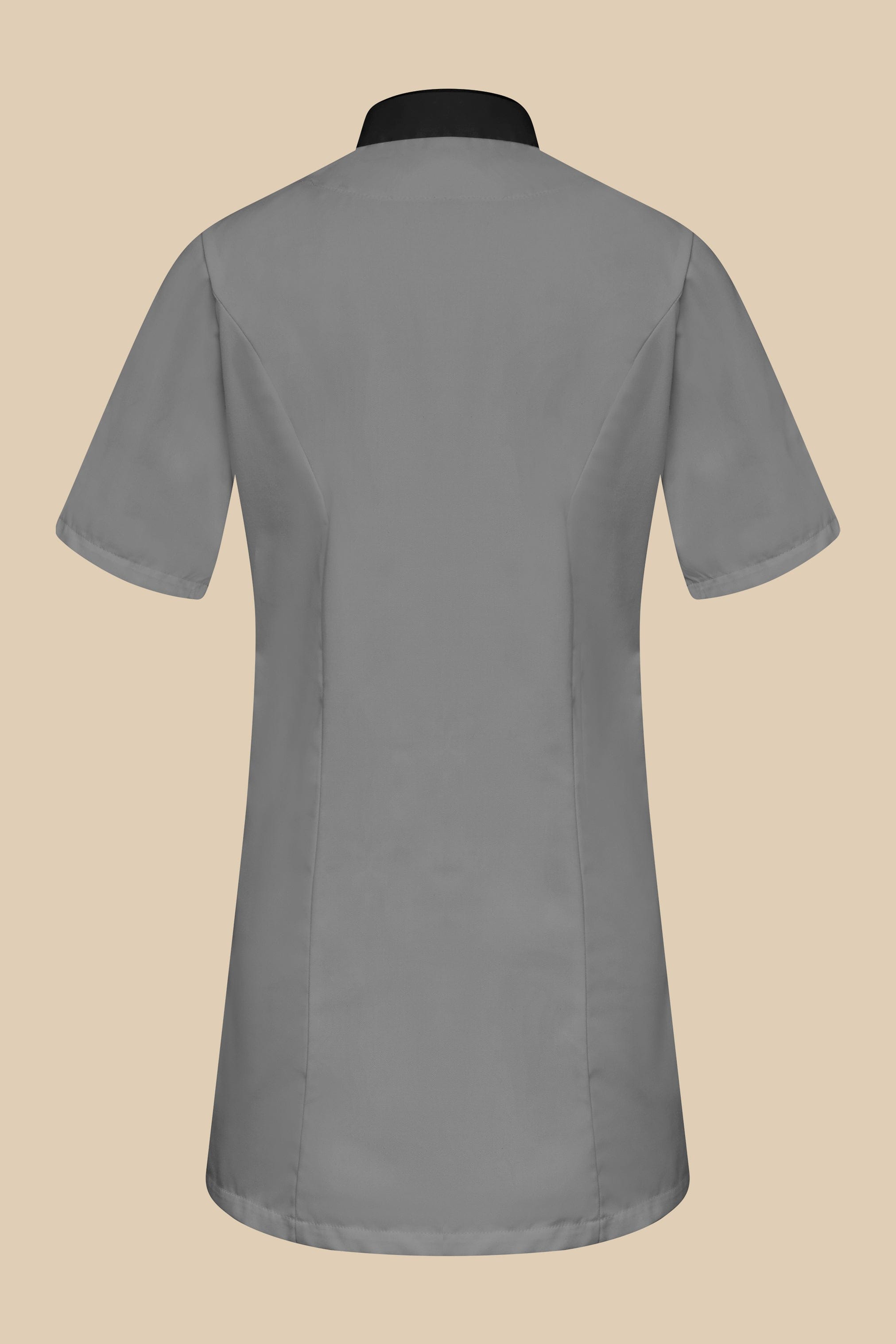 SRC Création Blouse Médicale Blouse médicale femme gris et noir - SILA