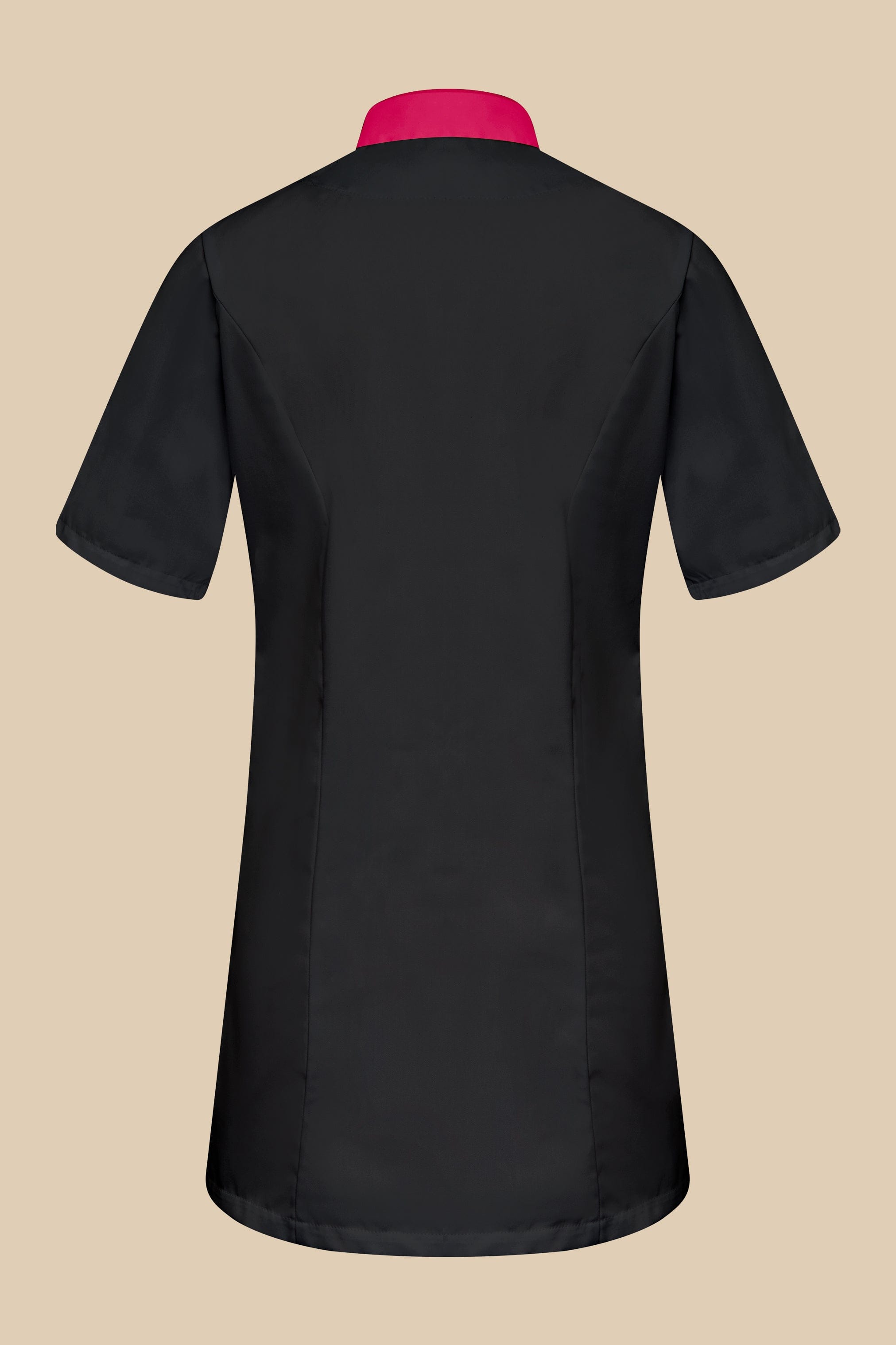 SRC Création Blouse Médicale Blouse médicale femme noir et fuchsia - SILA