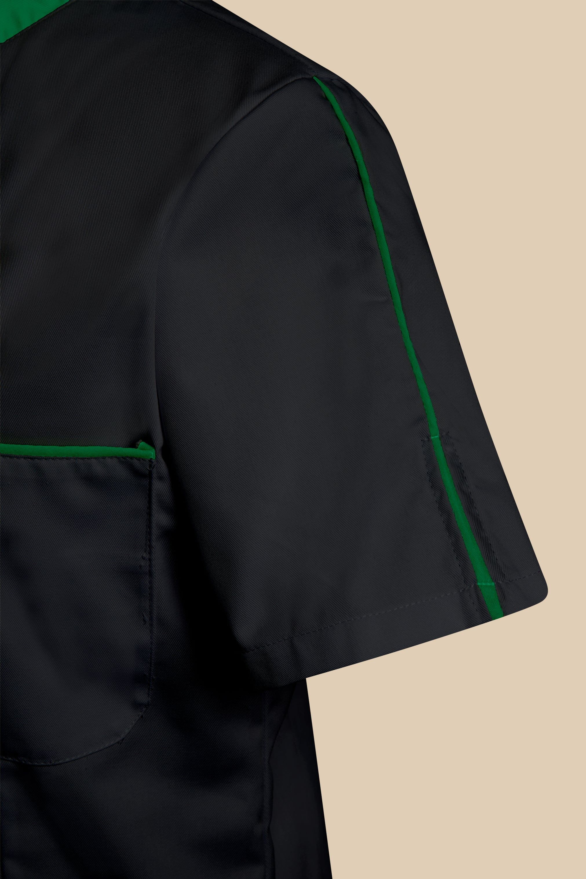 SRC Création Blouse Médicale Blouse médicale femme noir et vert - SAANA