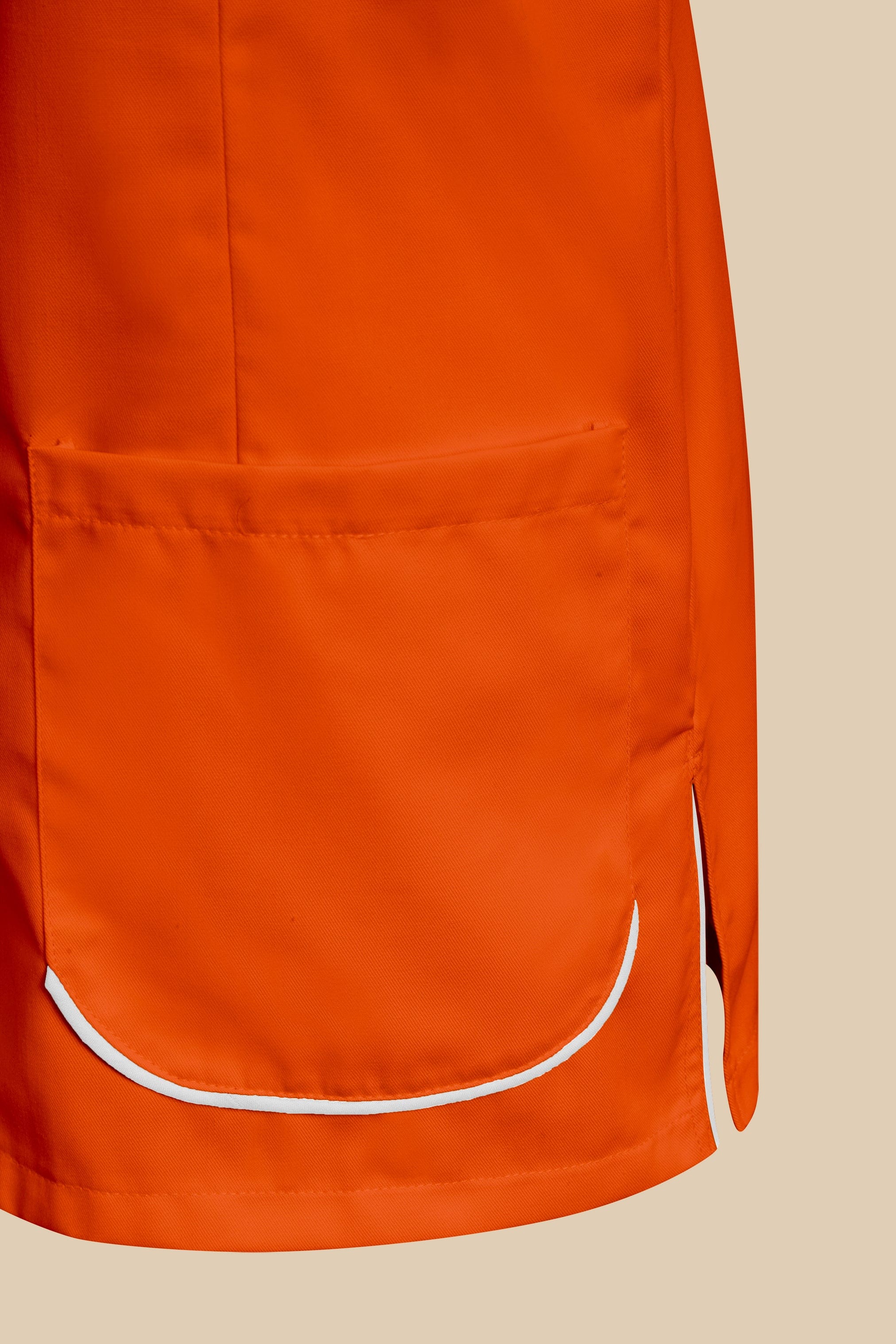 SRC Création Blouse Médicale Blouse médicale femme orange et blanc - SAANA