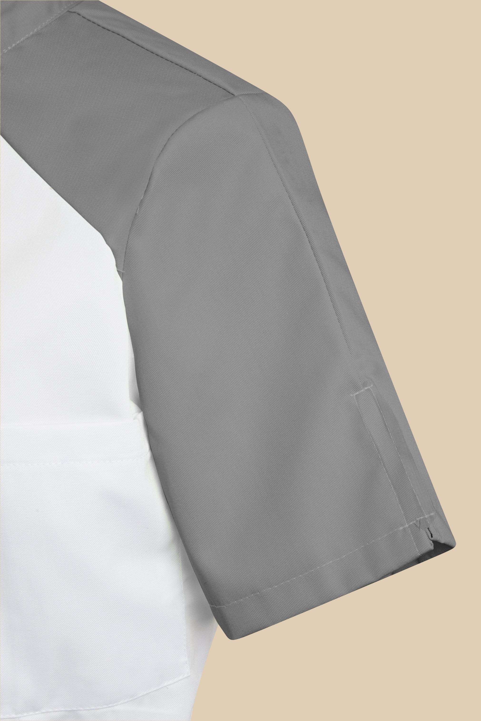 SRC Création Blouse Médicale Blouse médicale femme originale blanc et gris - ALMA