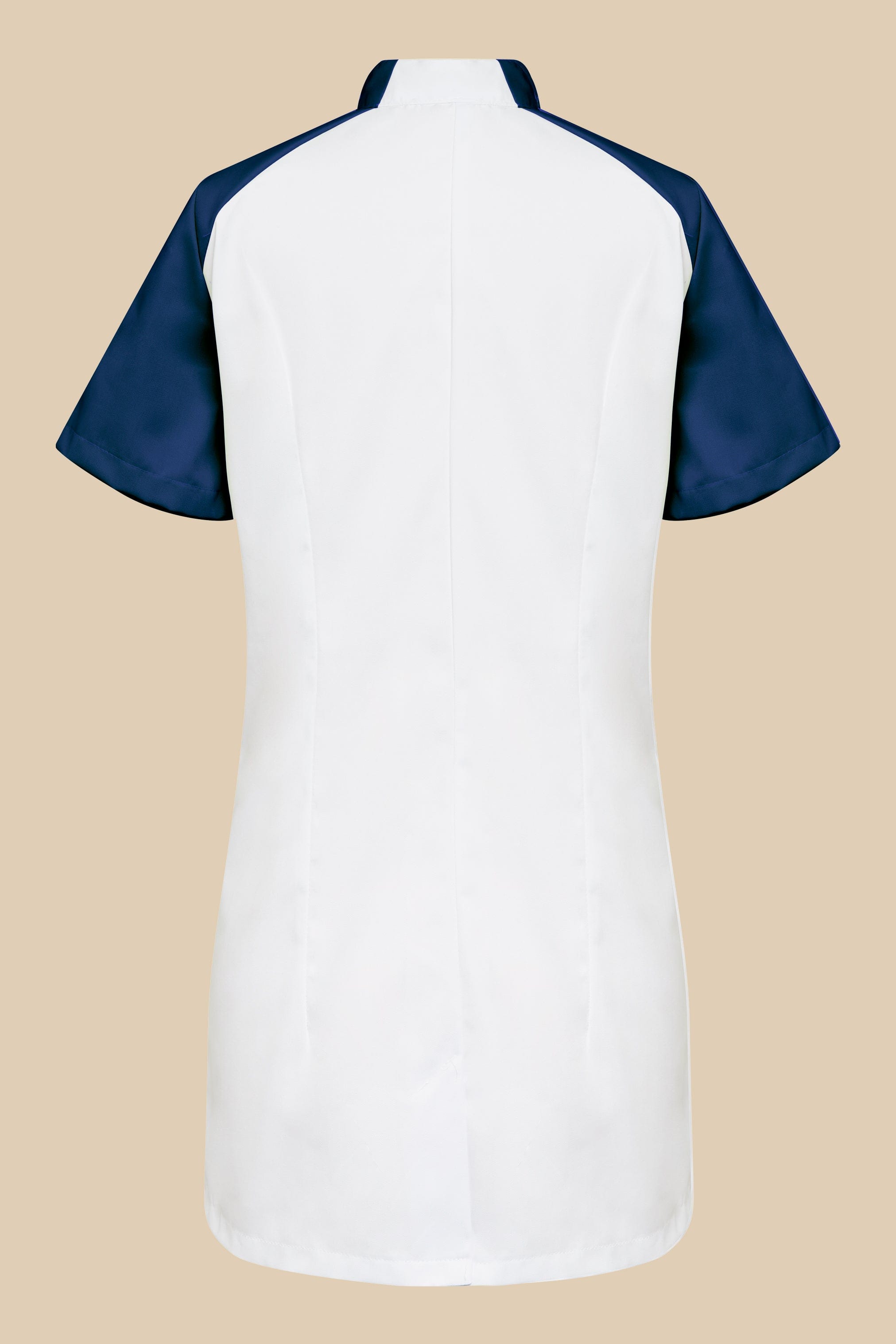 SRC Création Blouse Médicale Blouse médicale femme originale blanc et marine - ALMA