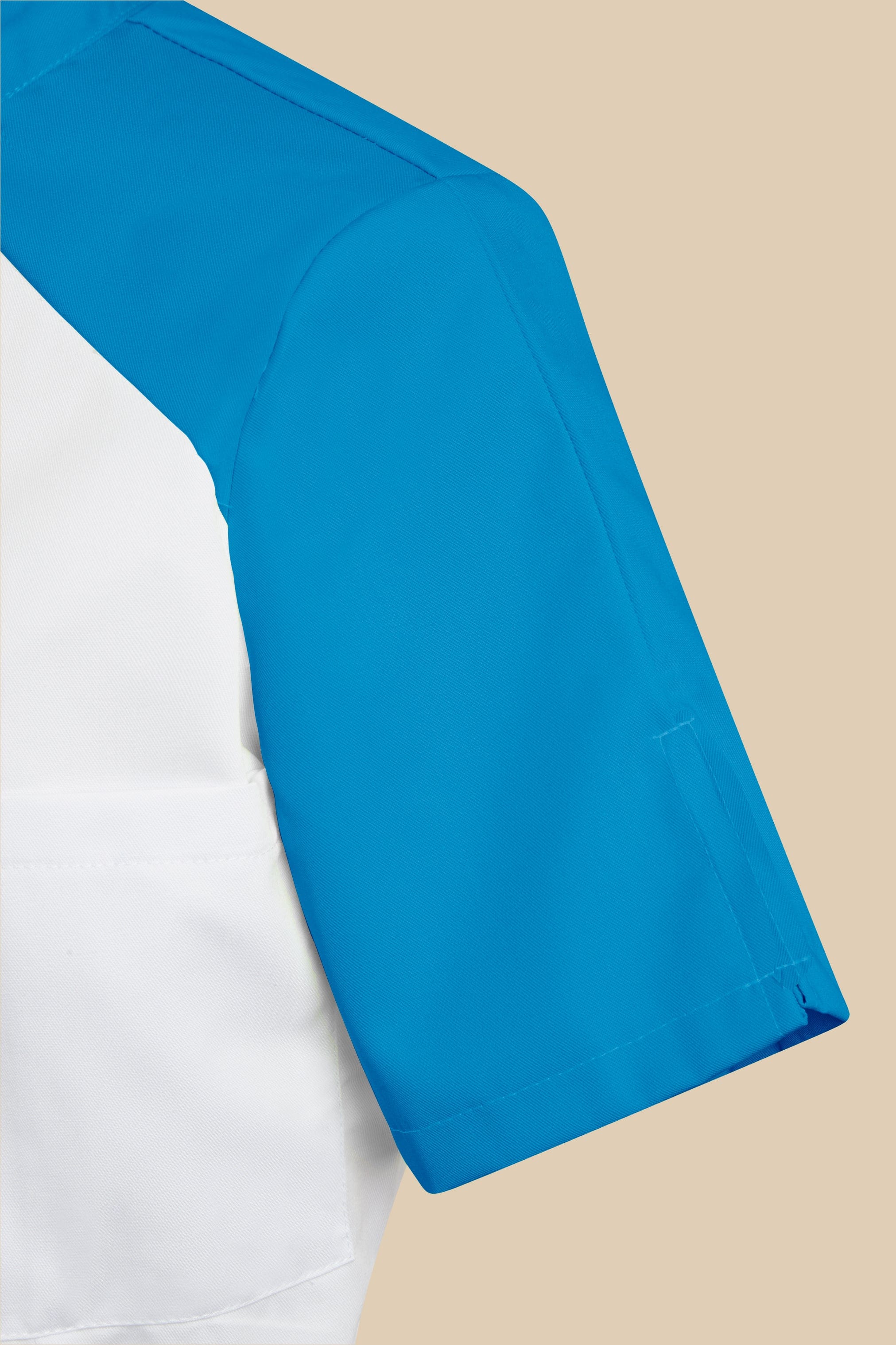 SRC Création Blouse Médicale Blouse médicale femme originale blanc et turquoise - ALMA