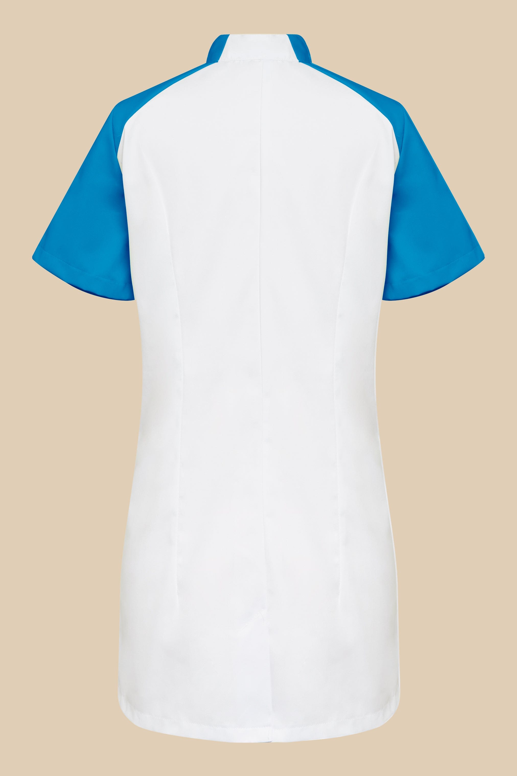 SRC Création Blouse Médicale Blouse médicale femme originale blanc et turquoise - ALMA