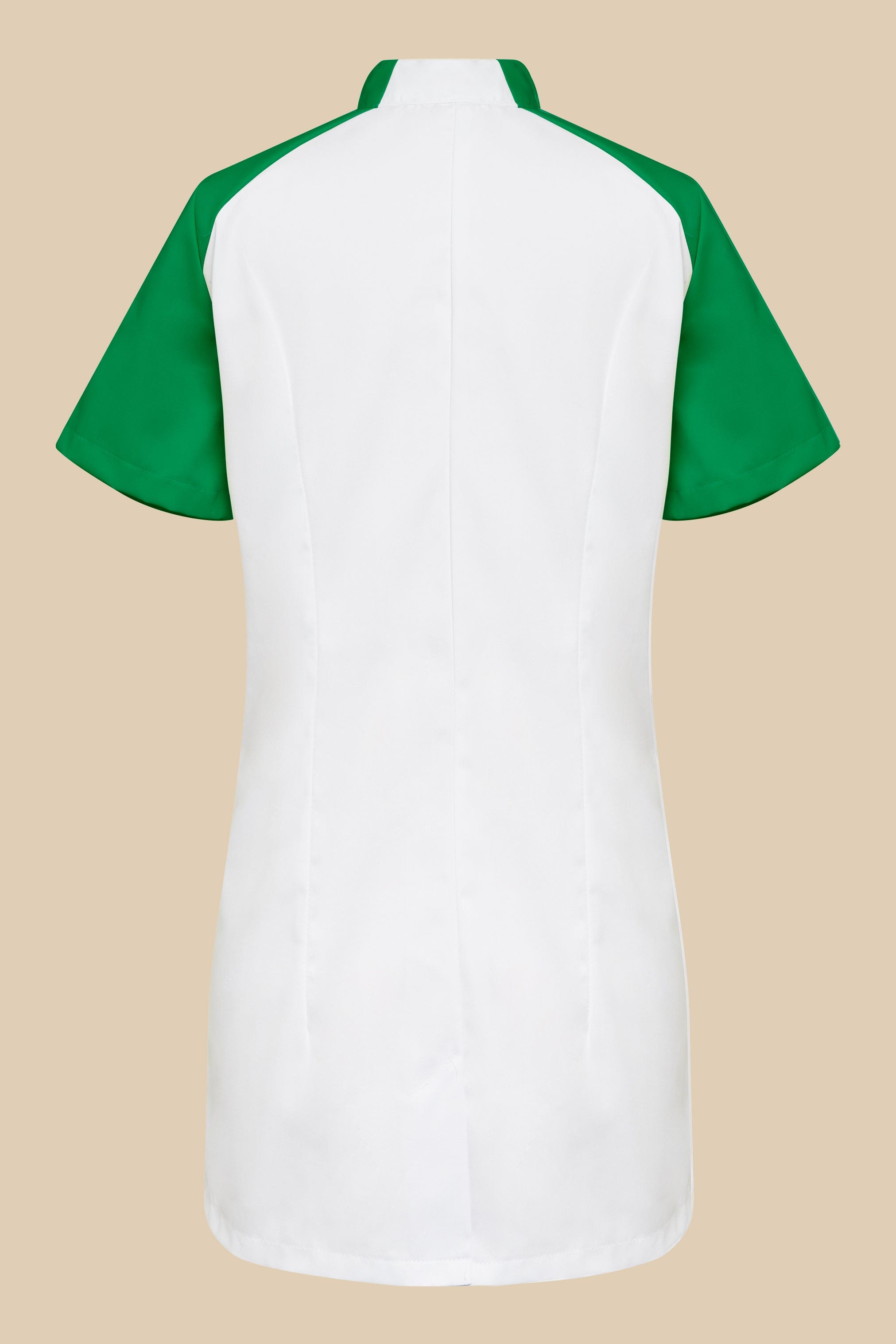 SRC Création Blouse Médicale Blouse médicale femme originale blanc et vert - ALMA