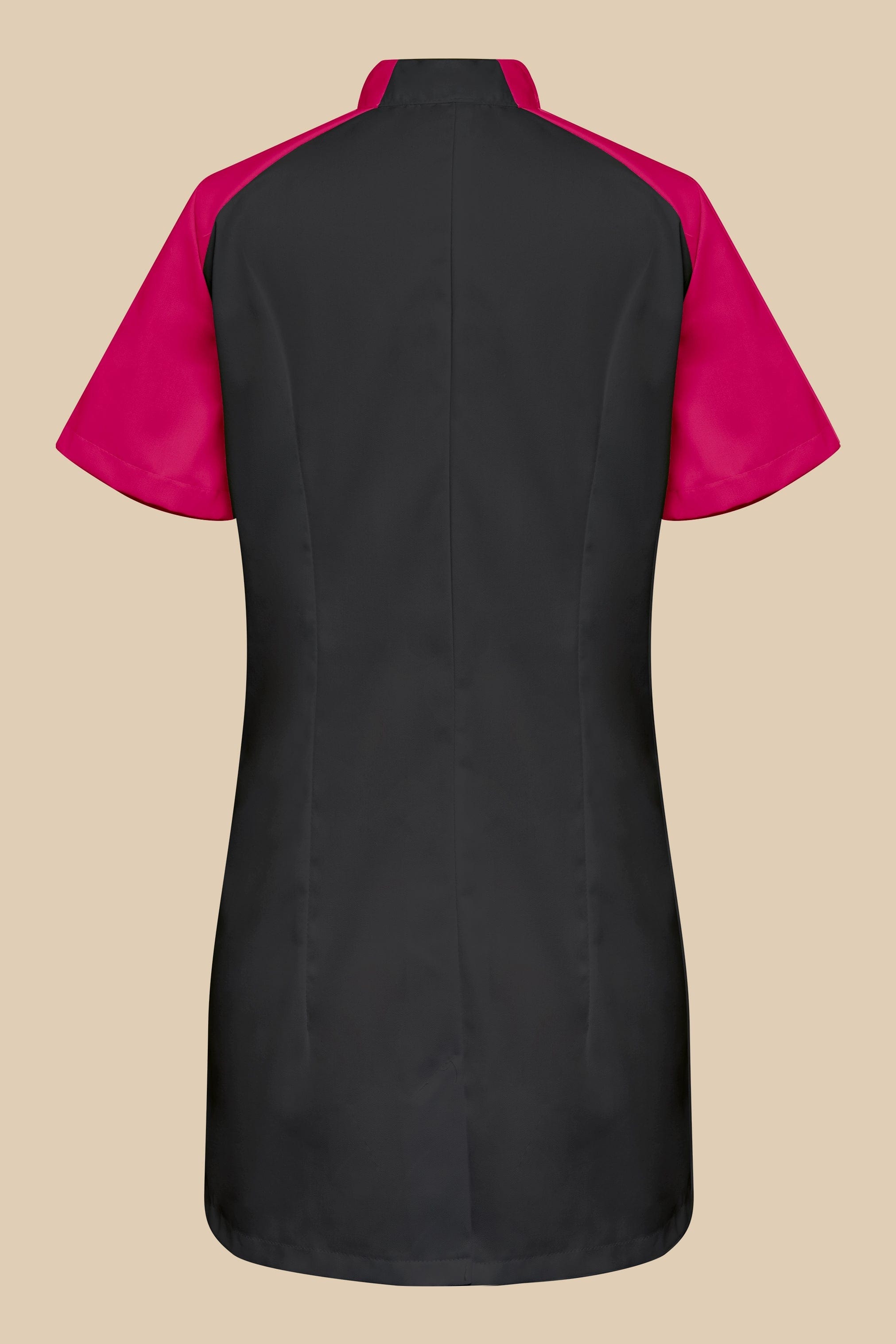 SRC Création Blouse Médicale Blouse médicale femme originale noir et fuchsia - ALMA
