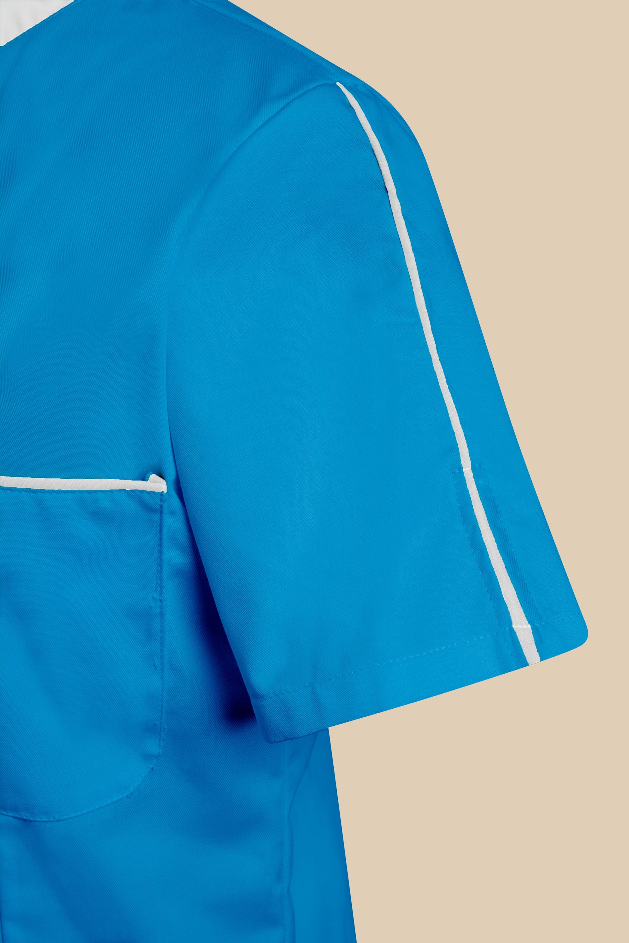 SRC Création Blouse Médicale Blouse médicale femme turquoise et blanc - SAANA