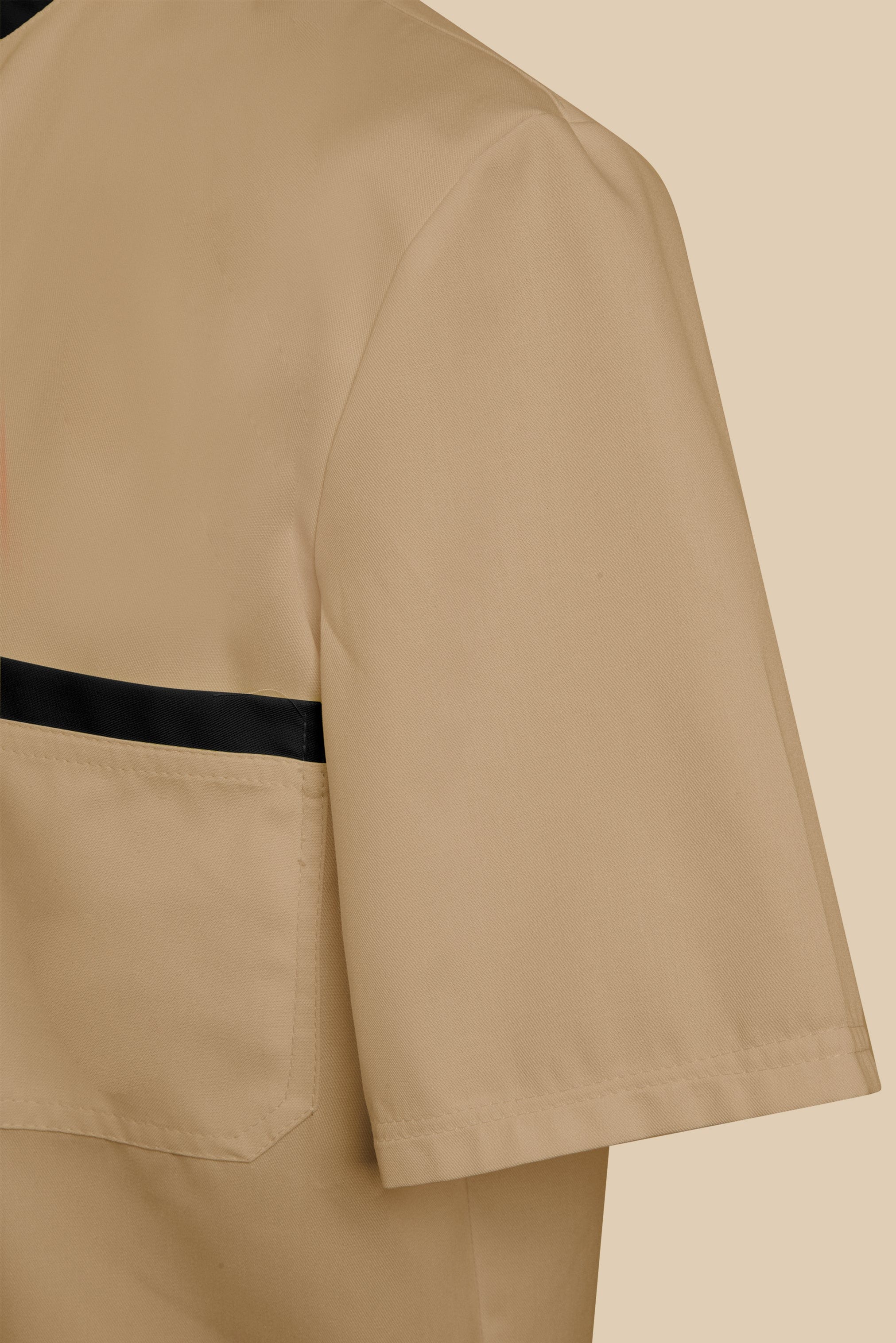 SRC Création Blouse Médicale Blouse médicale homme biscuit et noir - ONEGO