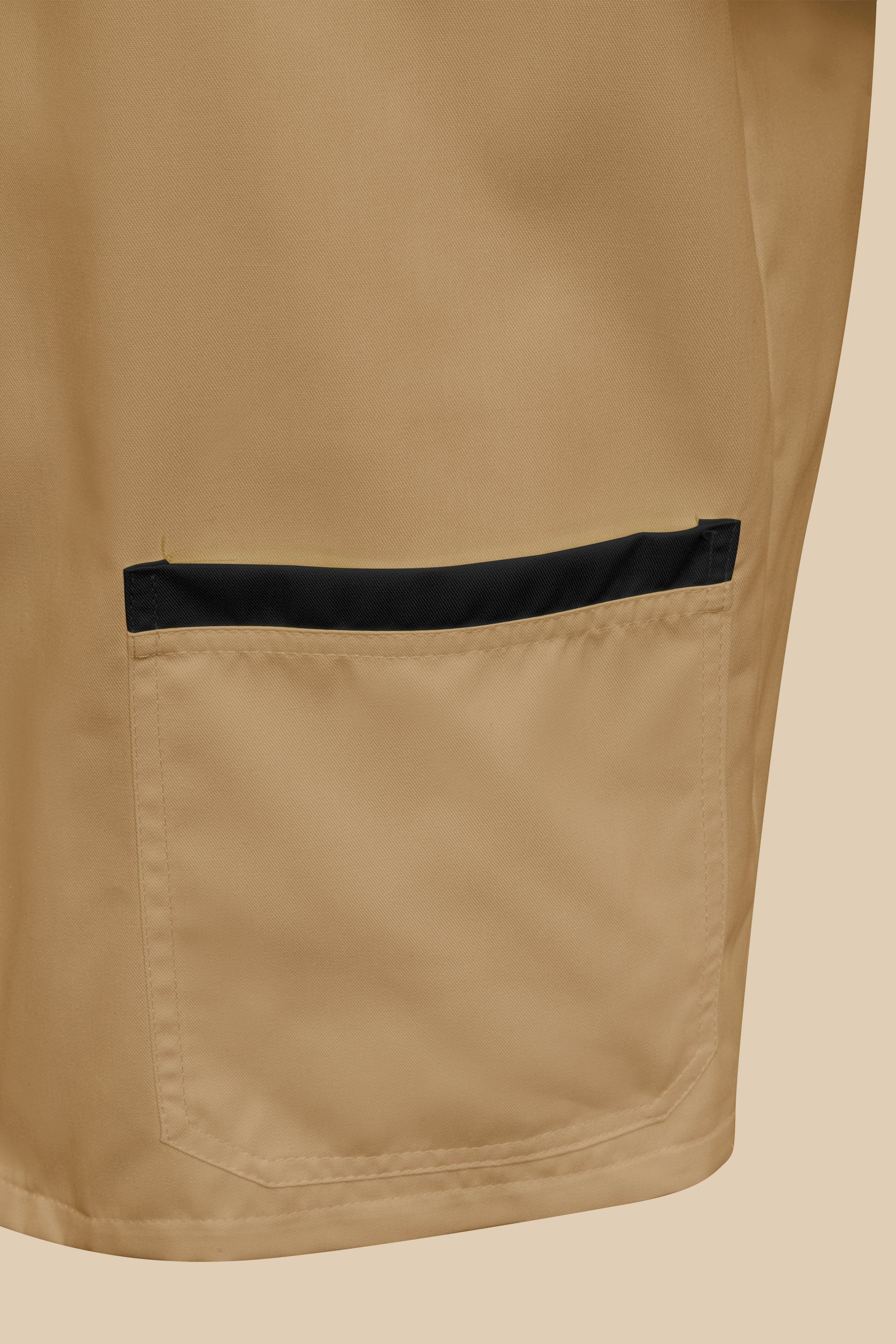 SRC Création Blouse Médicale Blouse médicale homme biscuit et noir - ONEGO