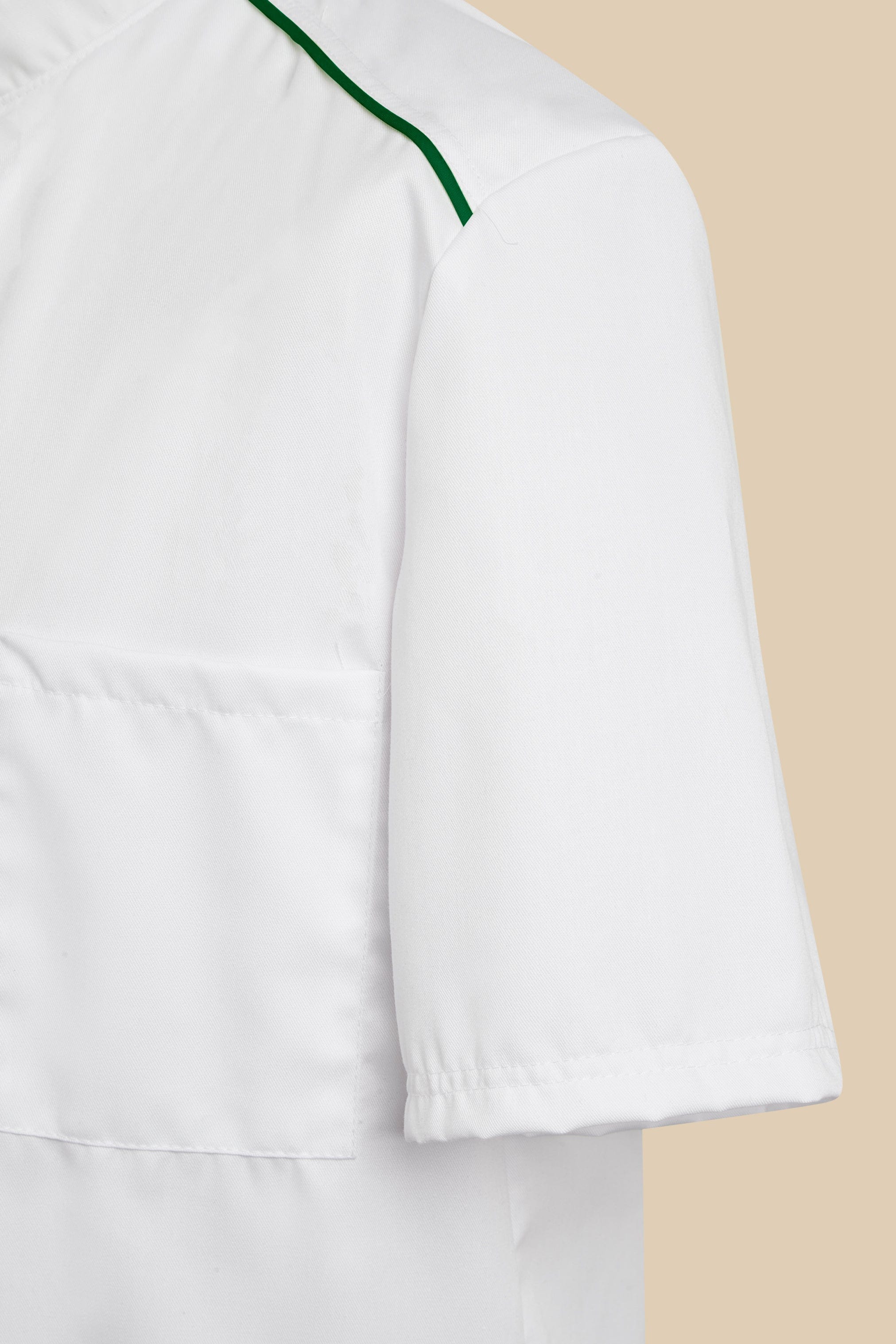 SRC Création Blouse Médicale Blouse médicale homme blanc et vert - ALMO