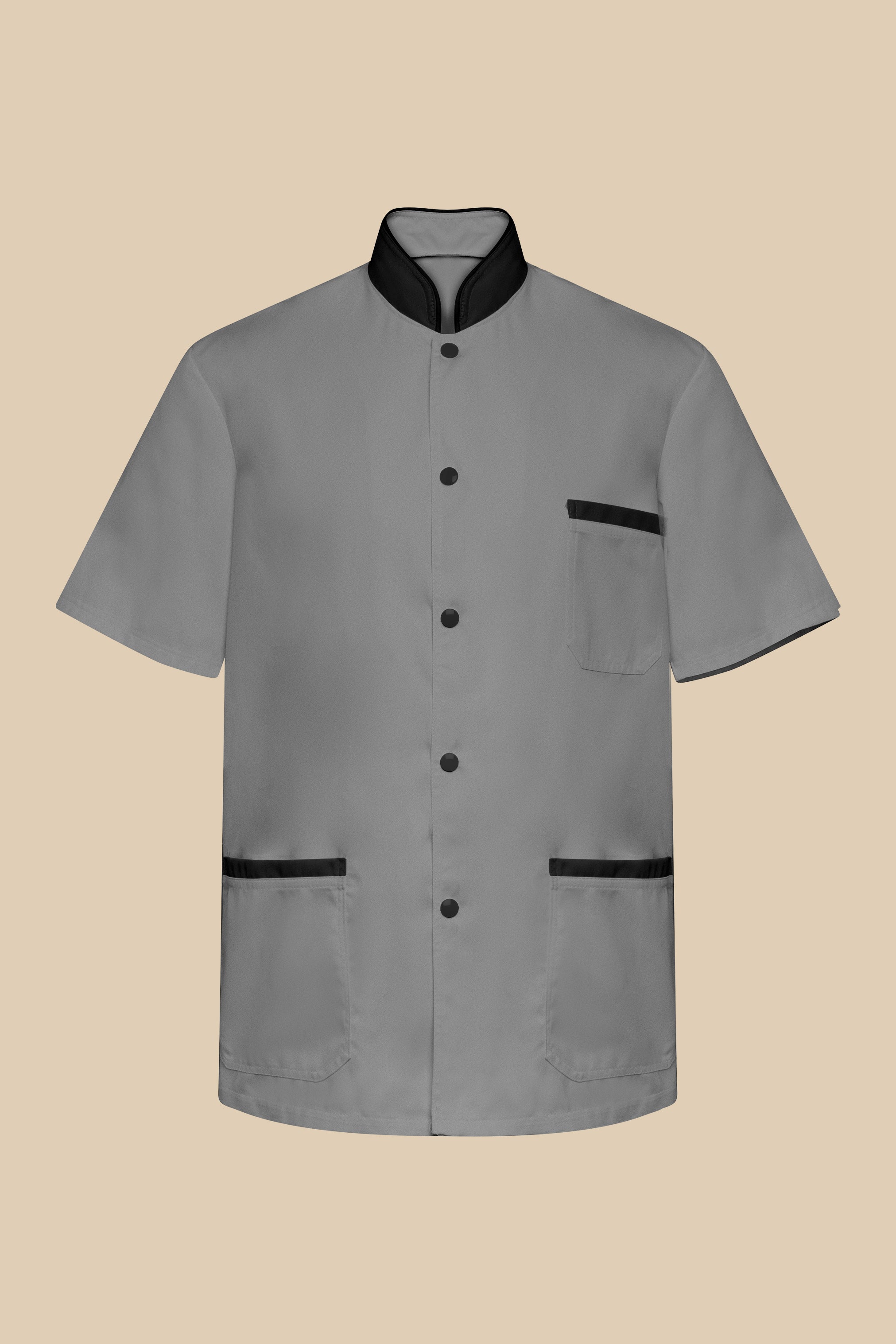 SRC Création Blouse Médicale Blouse médicale homme gris et noir - ONEGO