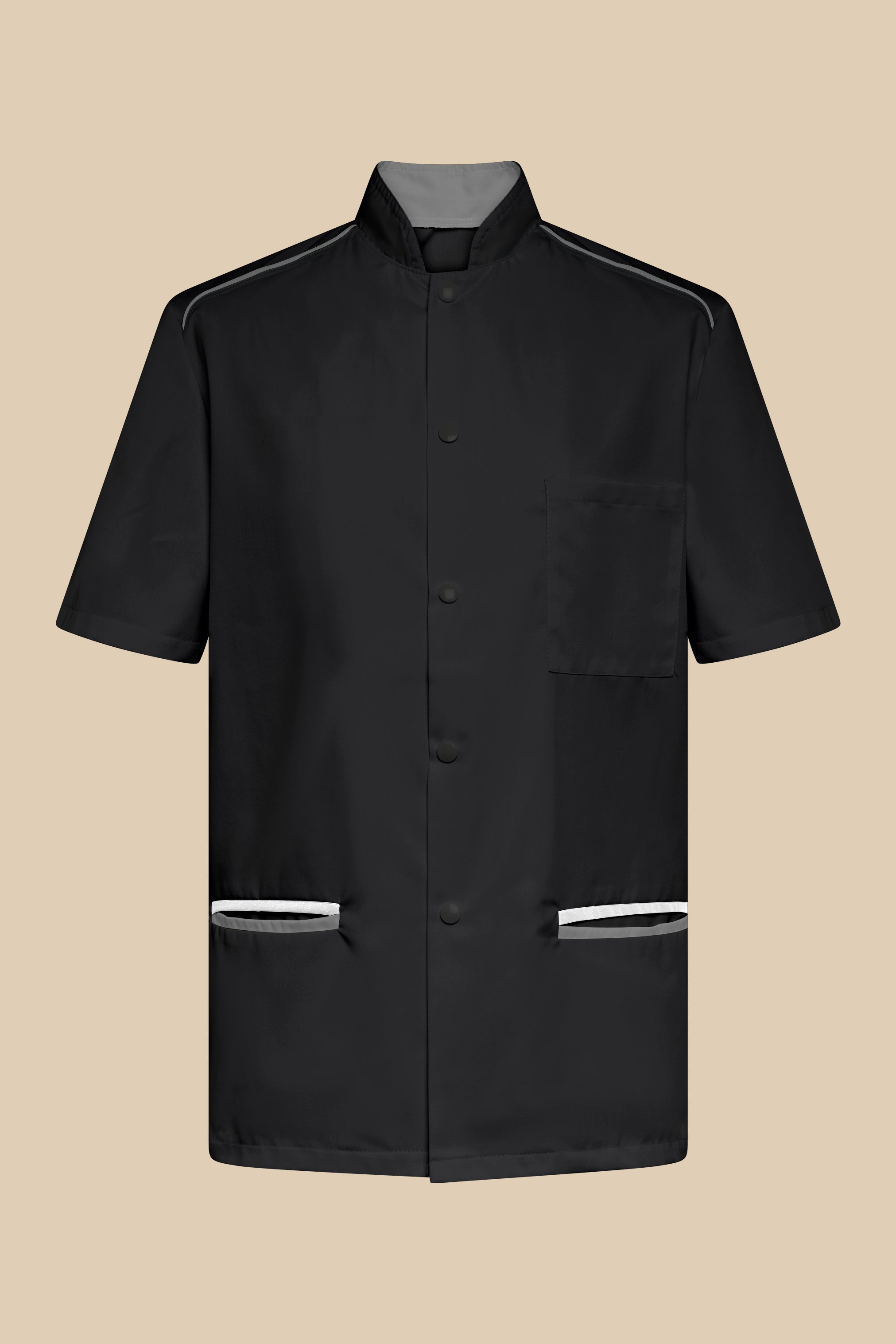 SRC Création Blouse Médicale Blouse médicale homme noir gris originale - SANO