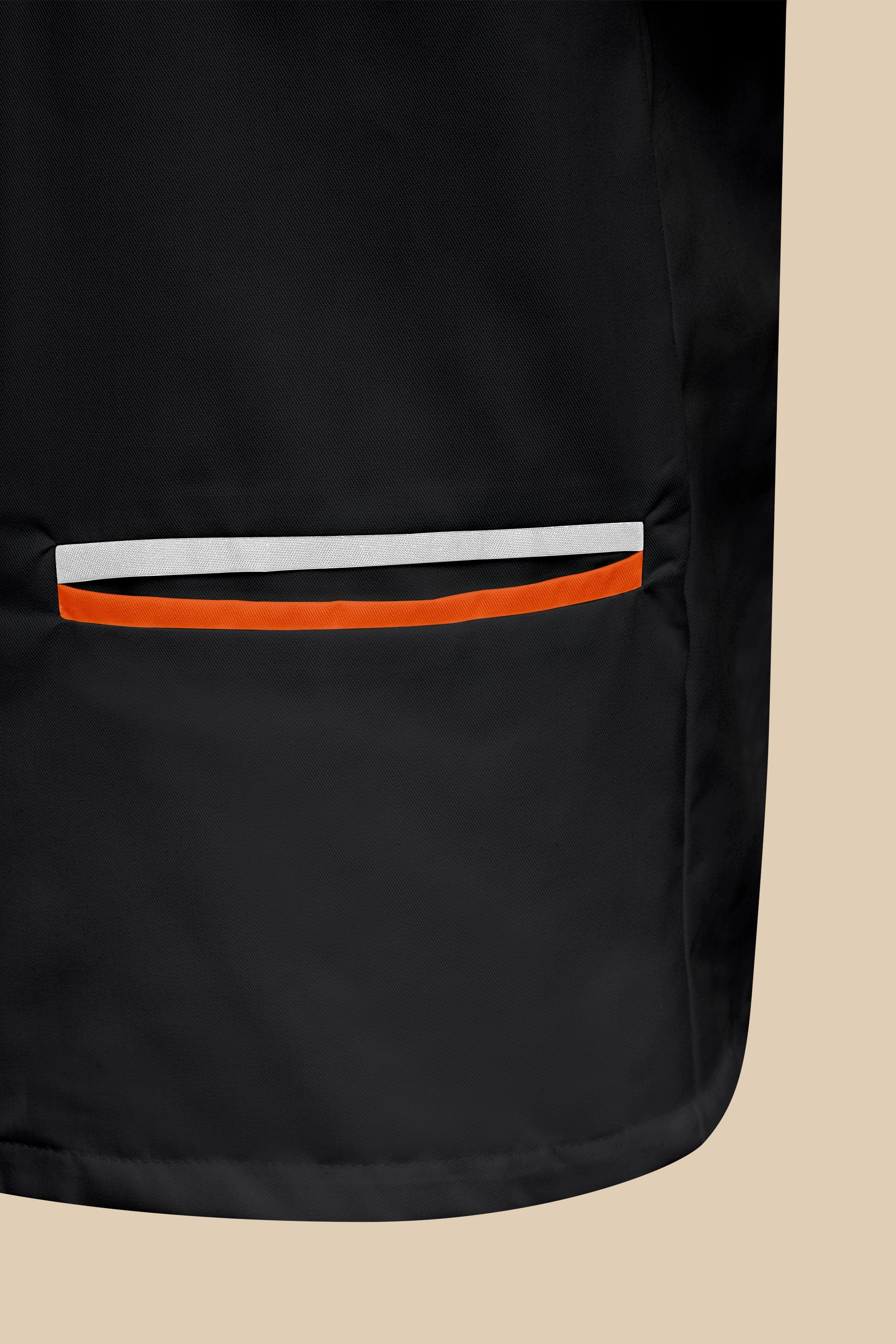 SRC Création Blouse Médicale Blouse médicale homme noir orange originale - SANO