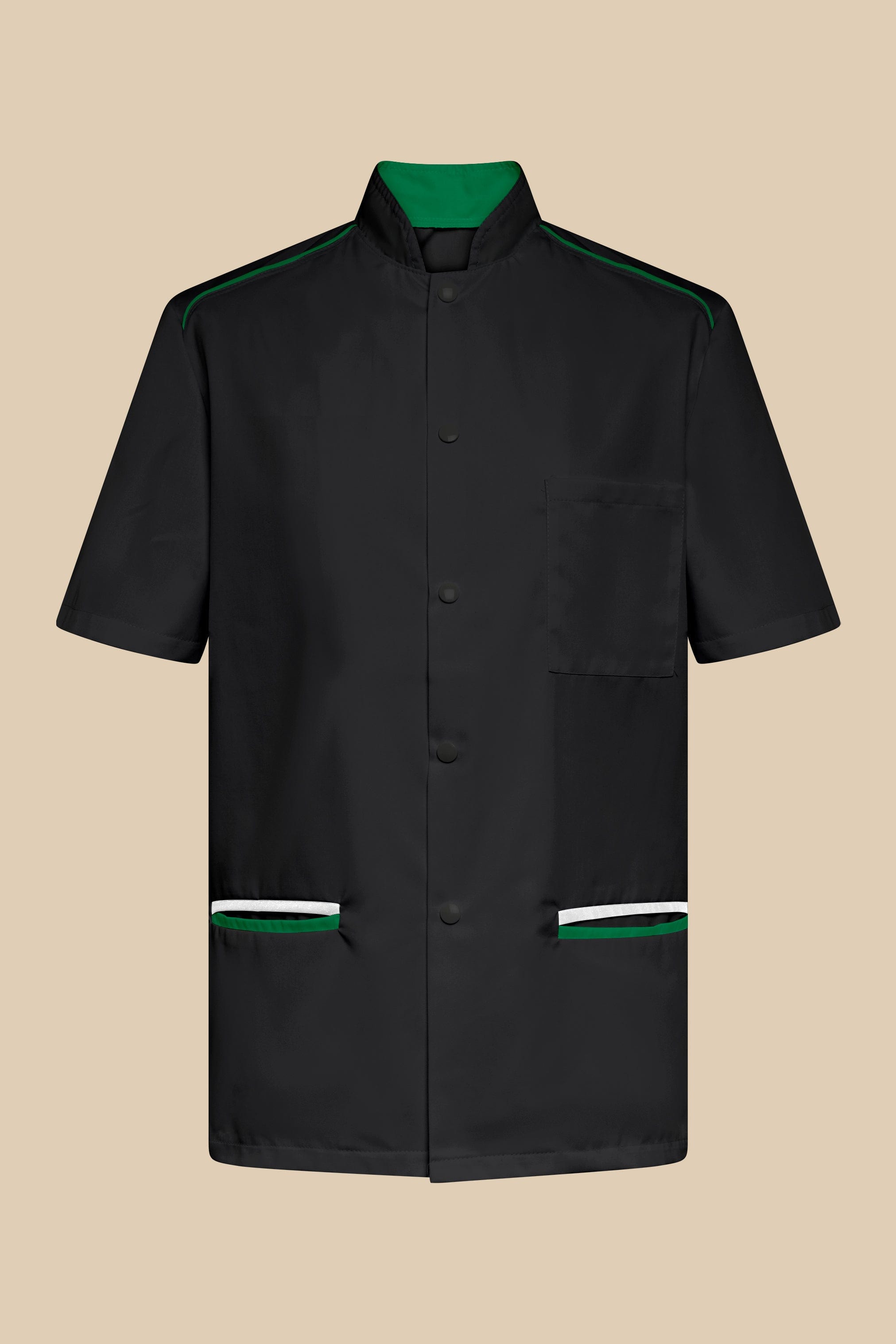 SRC Création Blouse Médicale Blouse médicale homme noir vert originale - SANO