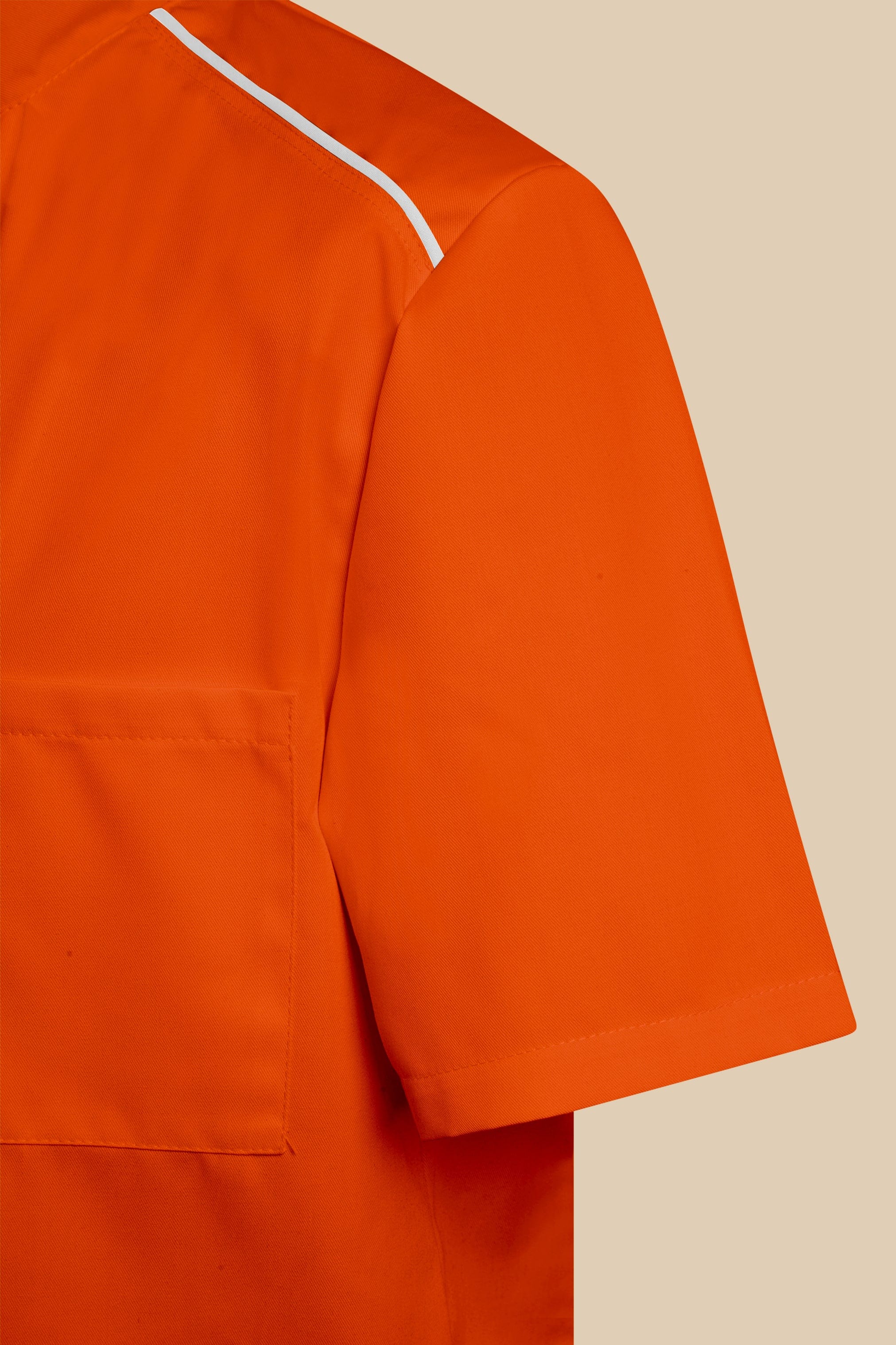 SRC Création Blouse Médicale Blouse médicale homme orange blanc originale - SANO