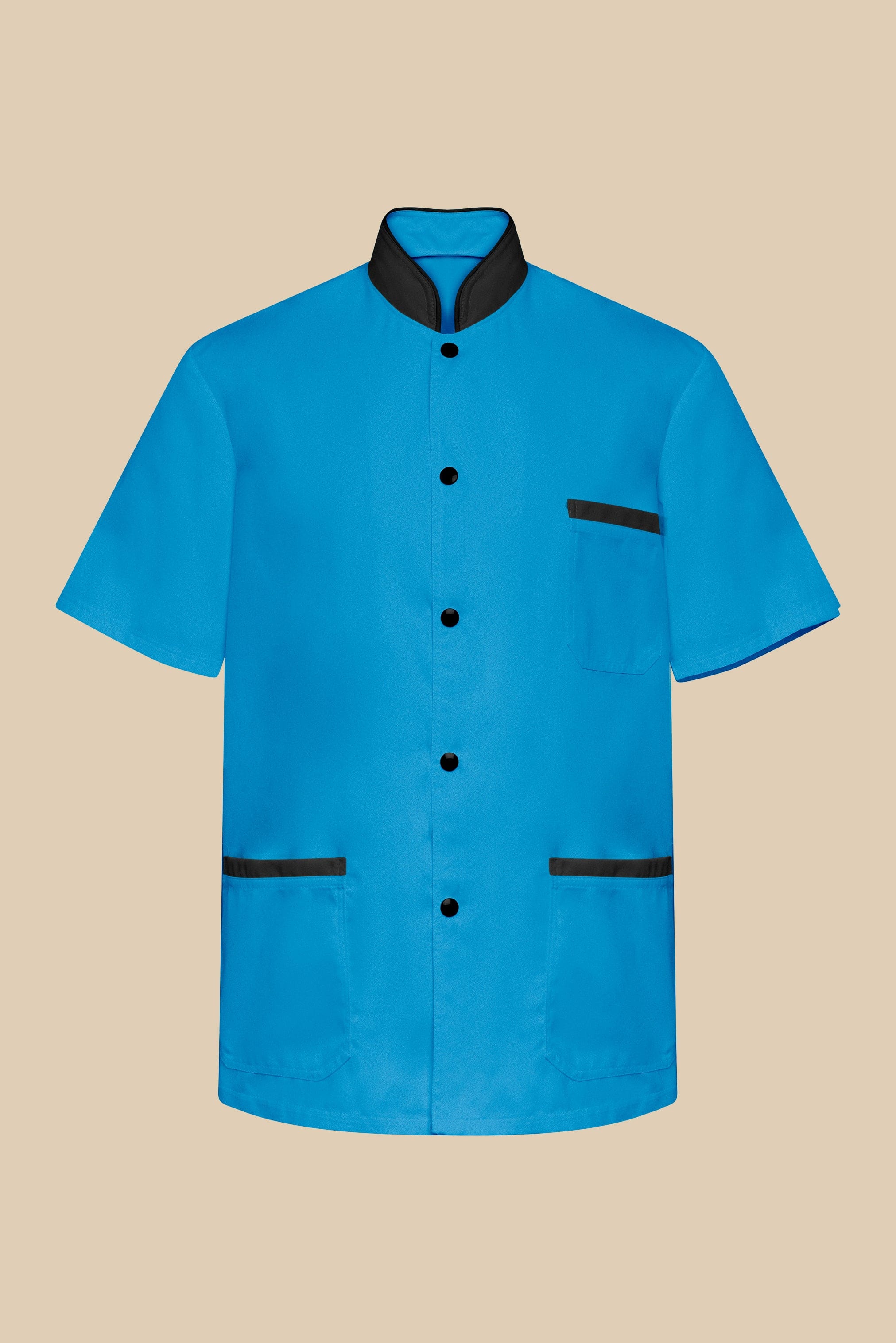 SRC Création Blouse Médicale Blouse médicale homme turquoise et noir - ONEGO
