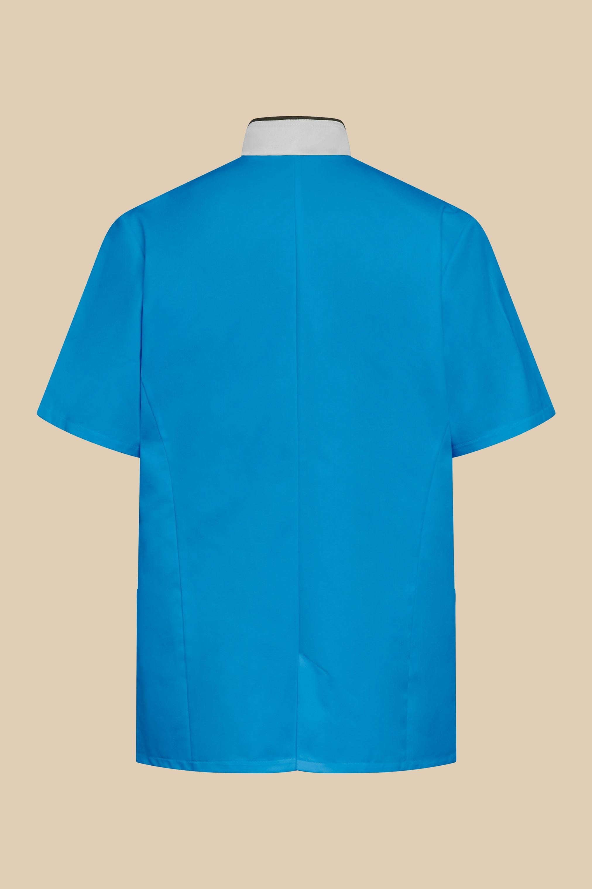 SRC Création Blouse Médicale Blouse médicale turquoise et blanc homme fermeture éclair - PRESPO