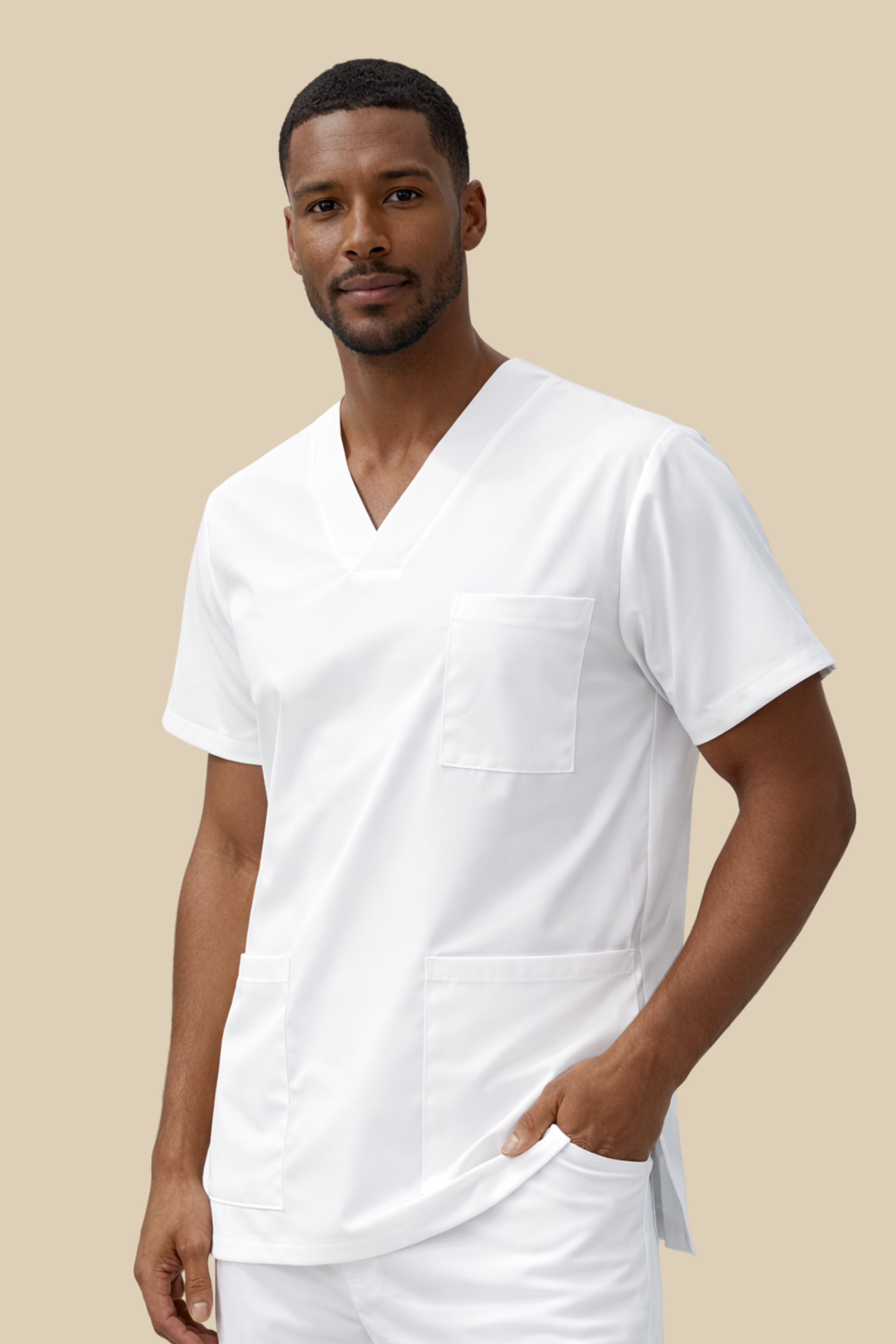 SRC Création Tunique médicale Ensemble Tunique médicale Col V 7797 + Pantalon 1020