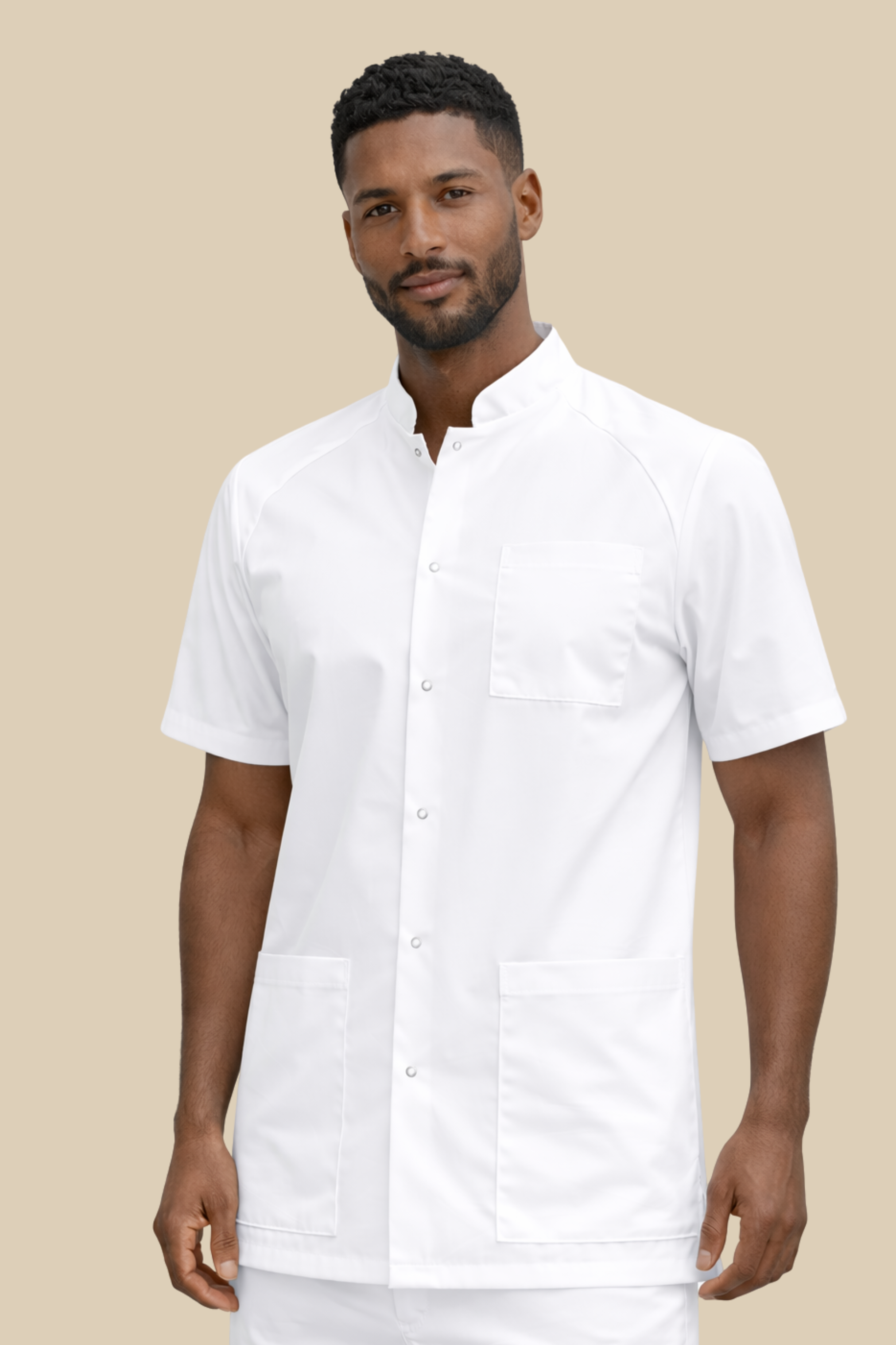 SRC Création Tunique médicale Pack de 3 tuniques médicales blanches 4642 + 3 Pantalons 1020