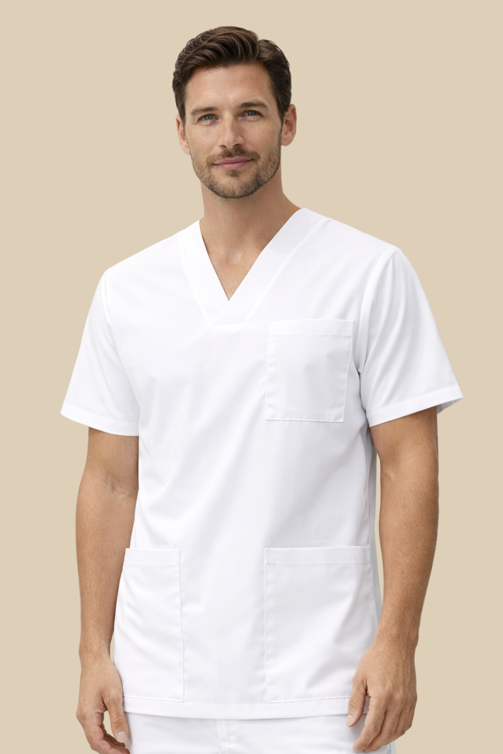 SRC Création Tunique médicale Pack de 3 tuniques médicales Col V 7797 + 3 Pantalons 1020