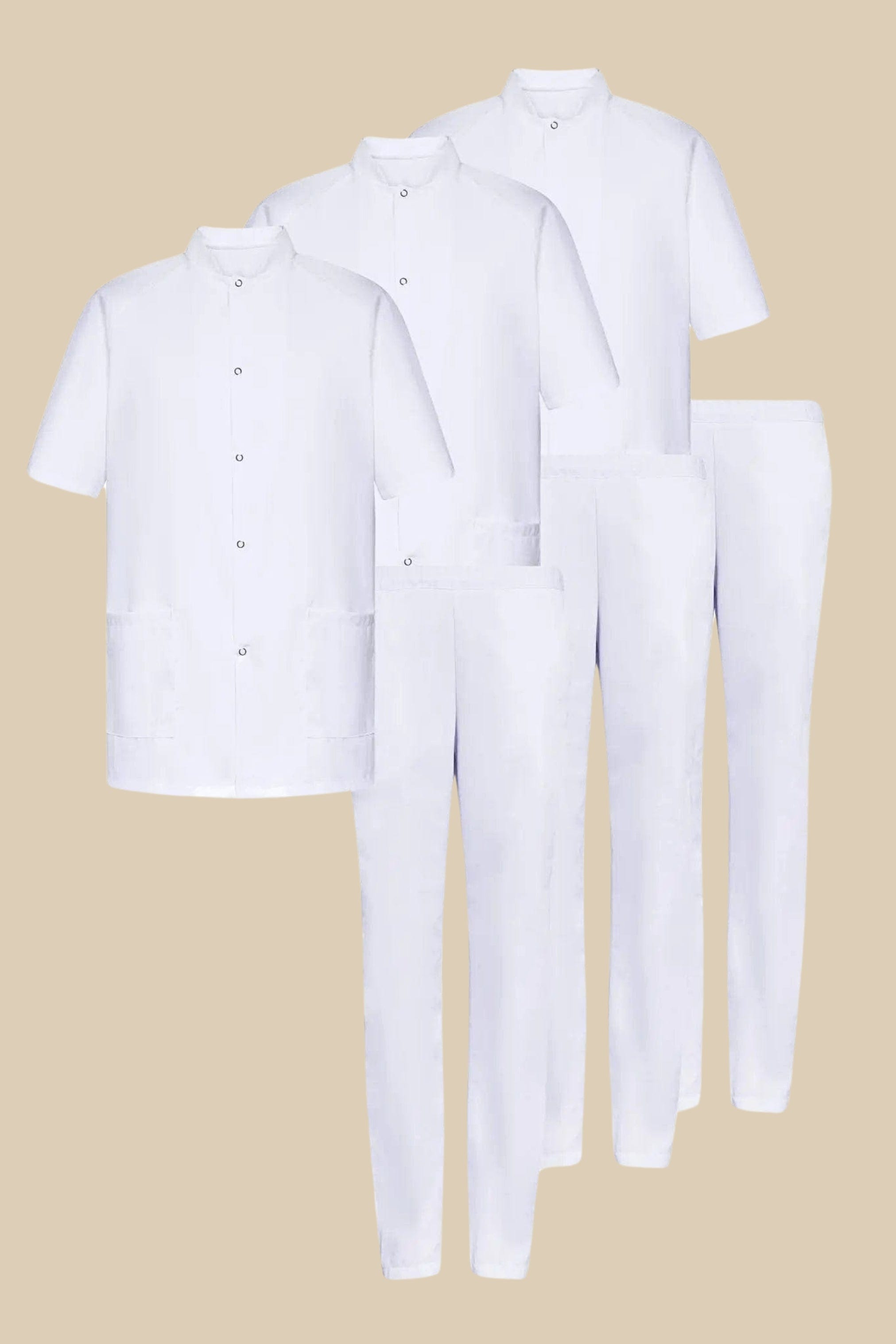 SRC Création Tunique médicale Pack de 3 tuniques médicales Femme 4642F + 3 Pantalons 1020